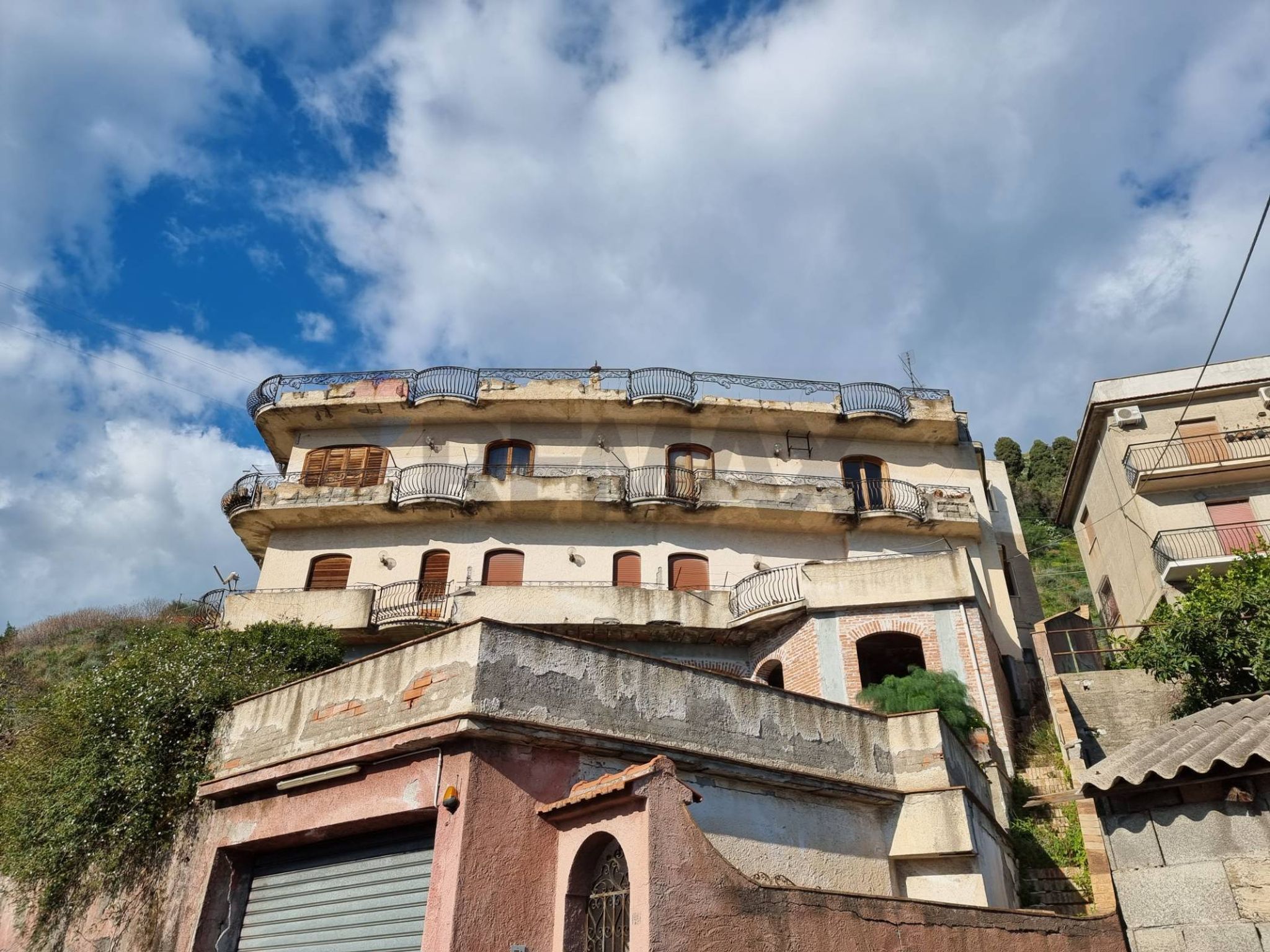 Edificio all'aperto