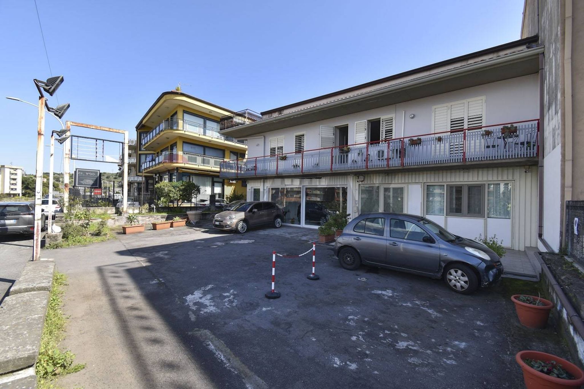 Edificio all'aperto