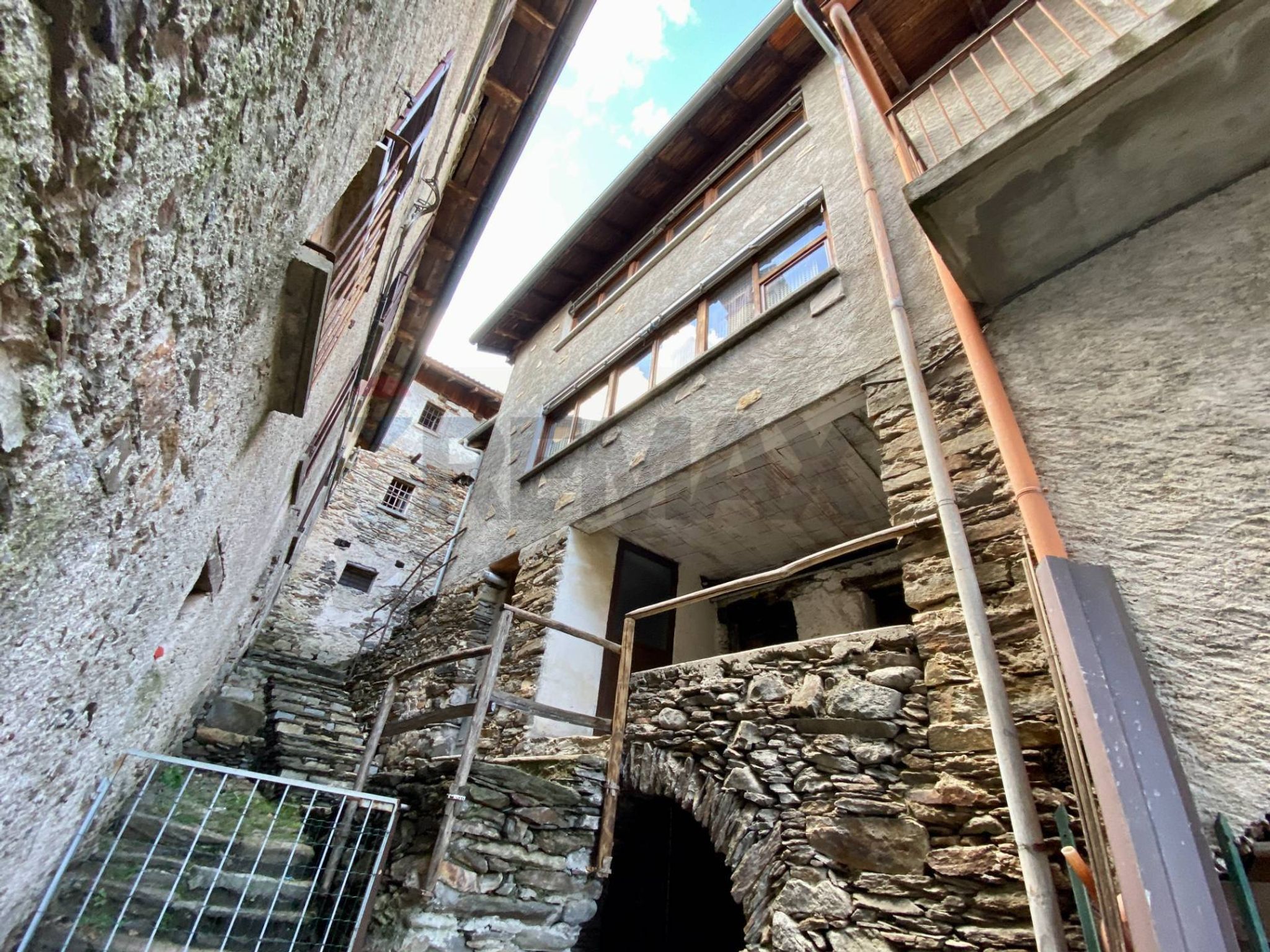 Edificio all'aperto
