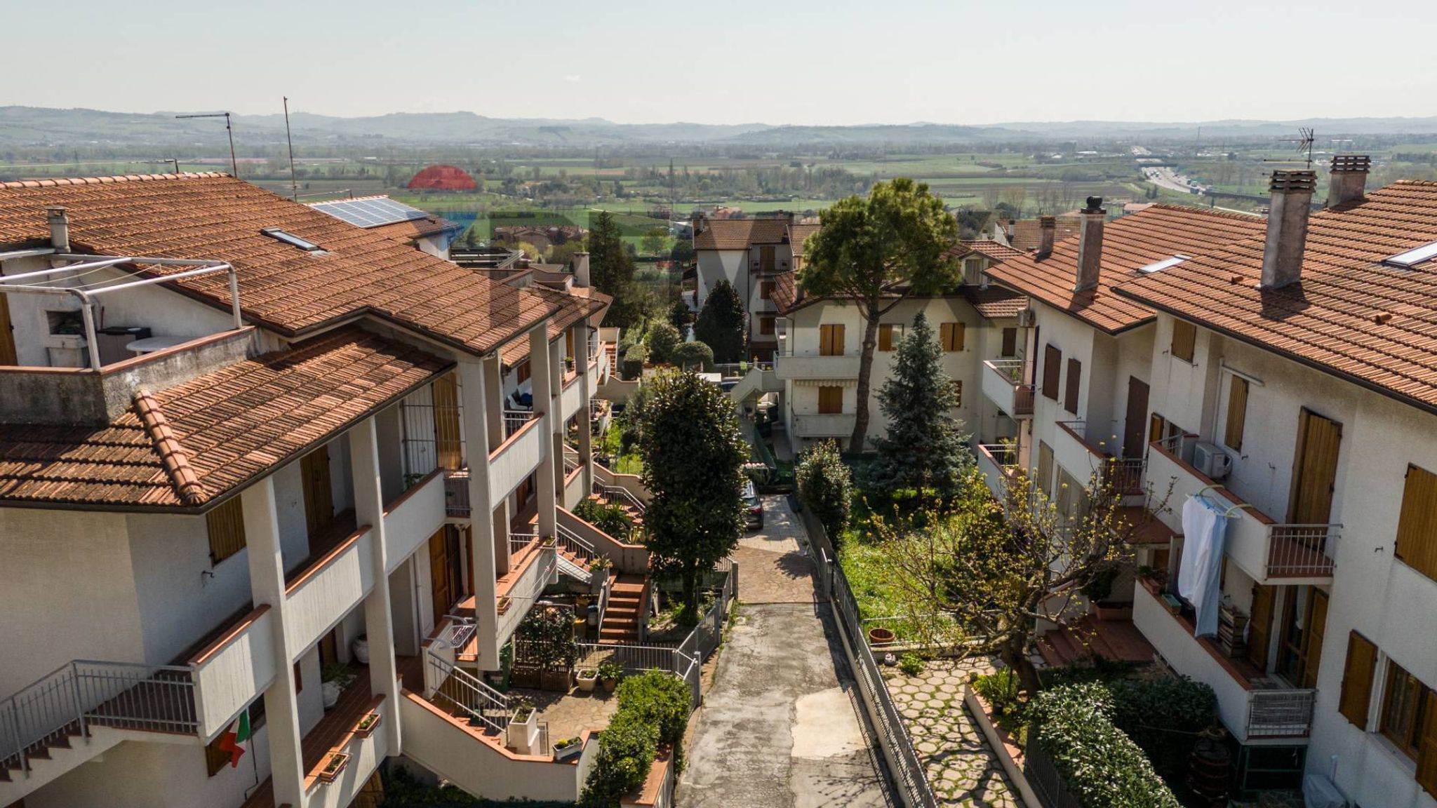 Edificio all'aperto