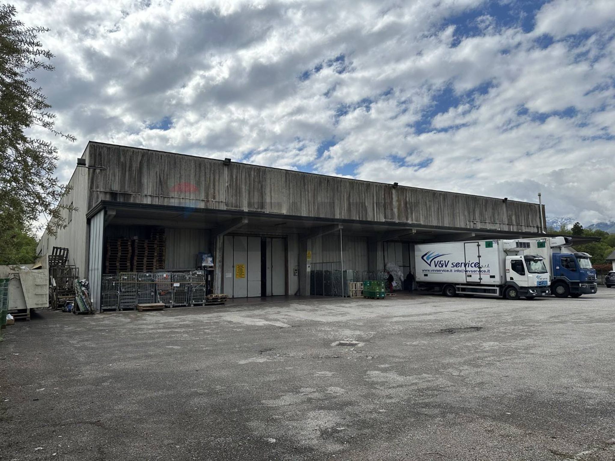 Edificio all'aperto
