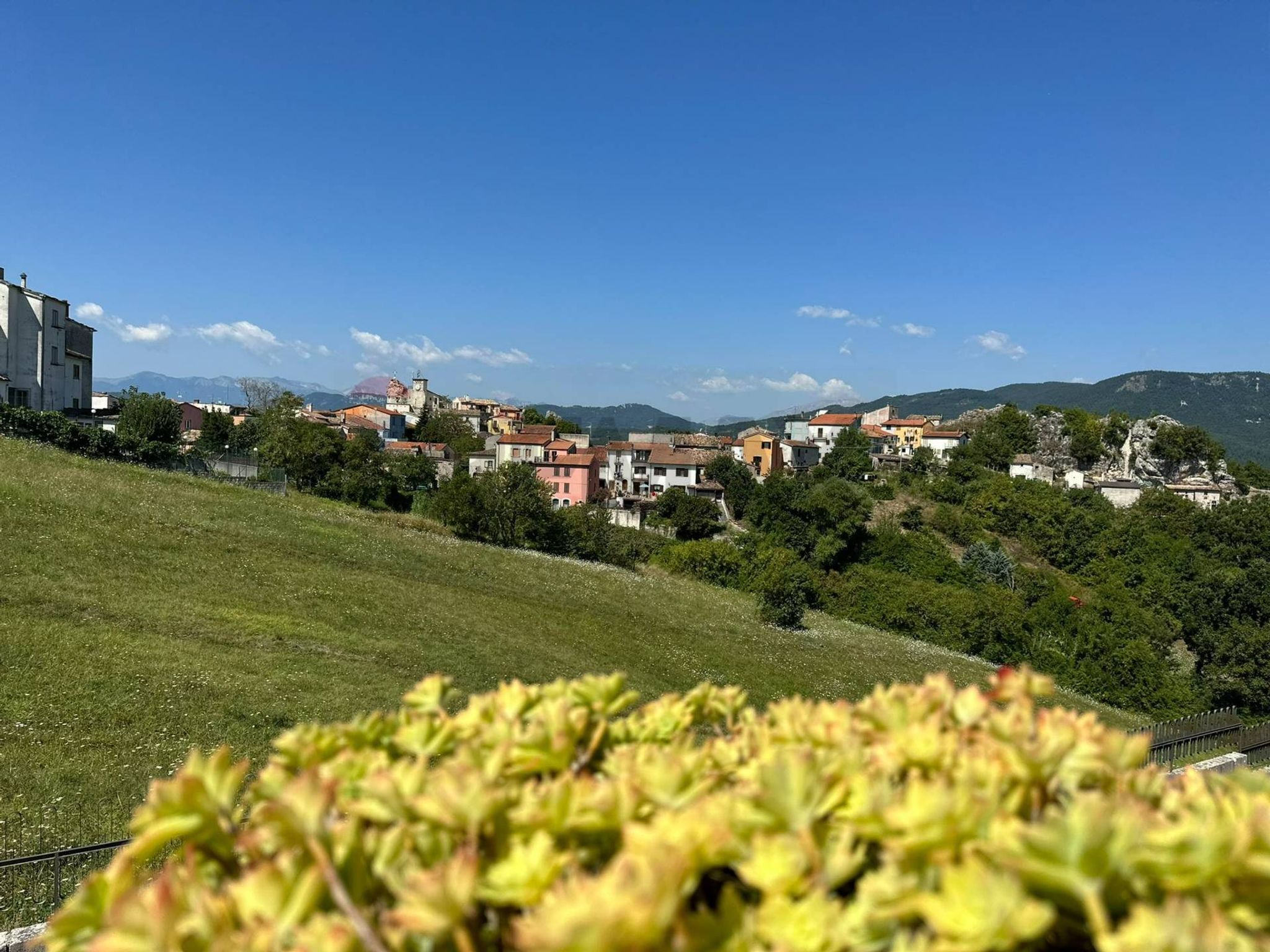 Vista delle montagne