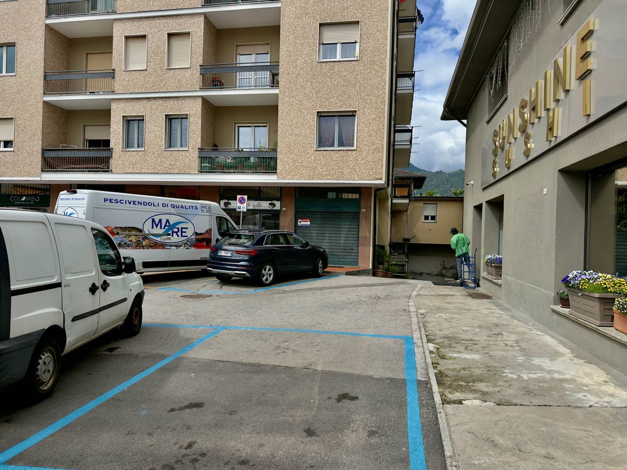 Edificio all'aperto