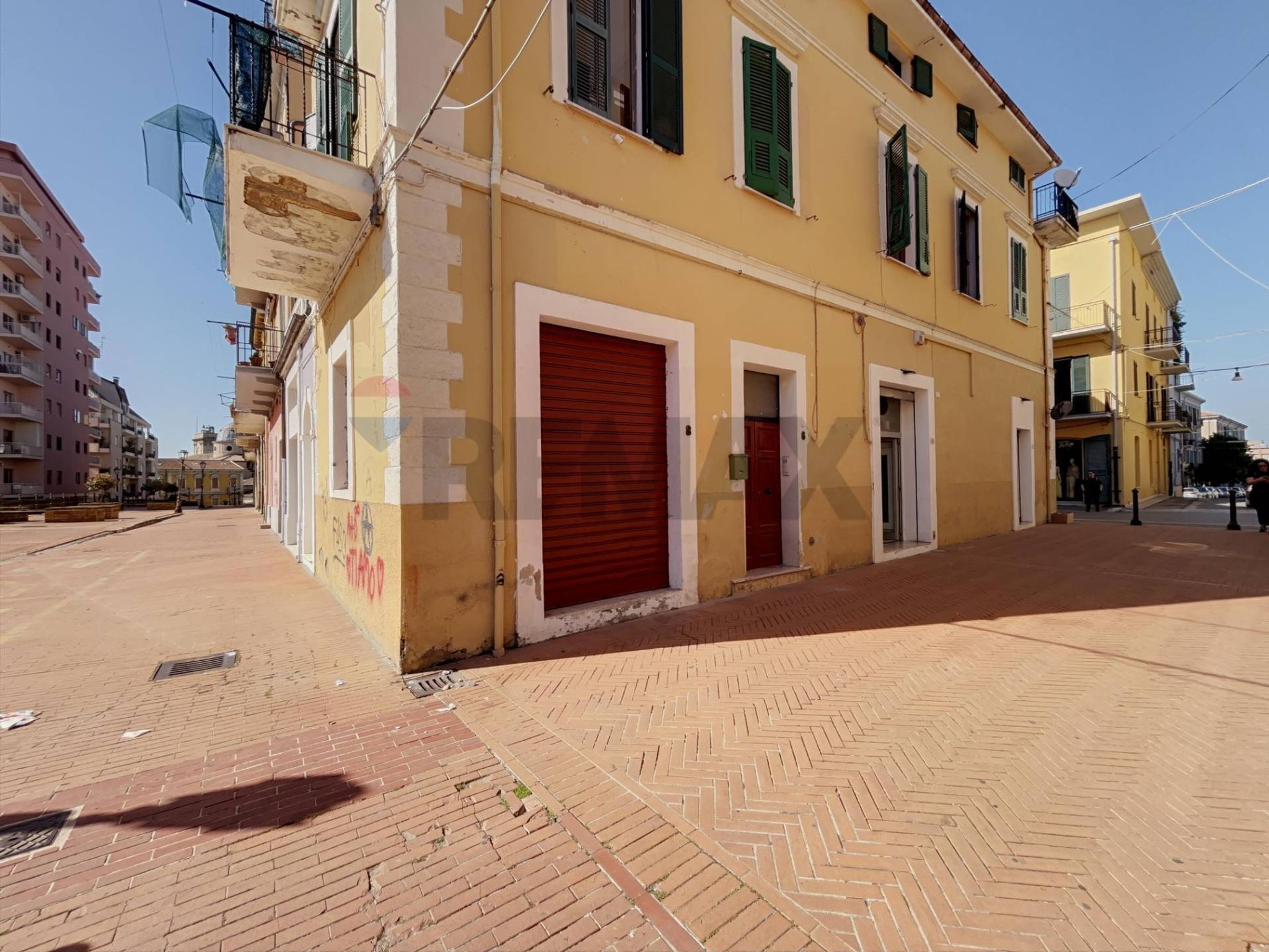 Edificio all'aperto