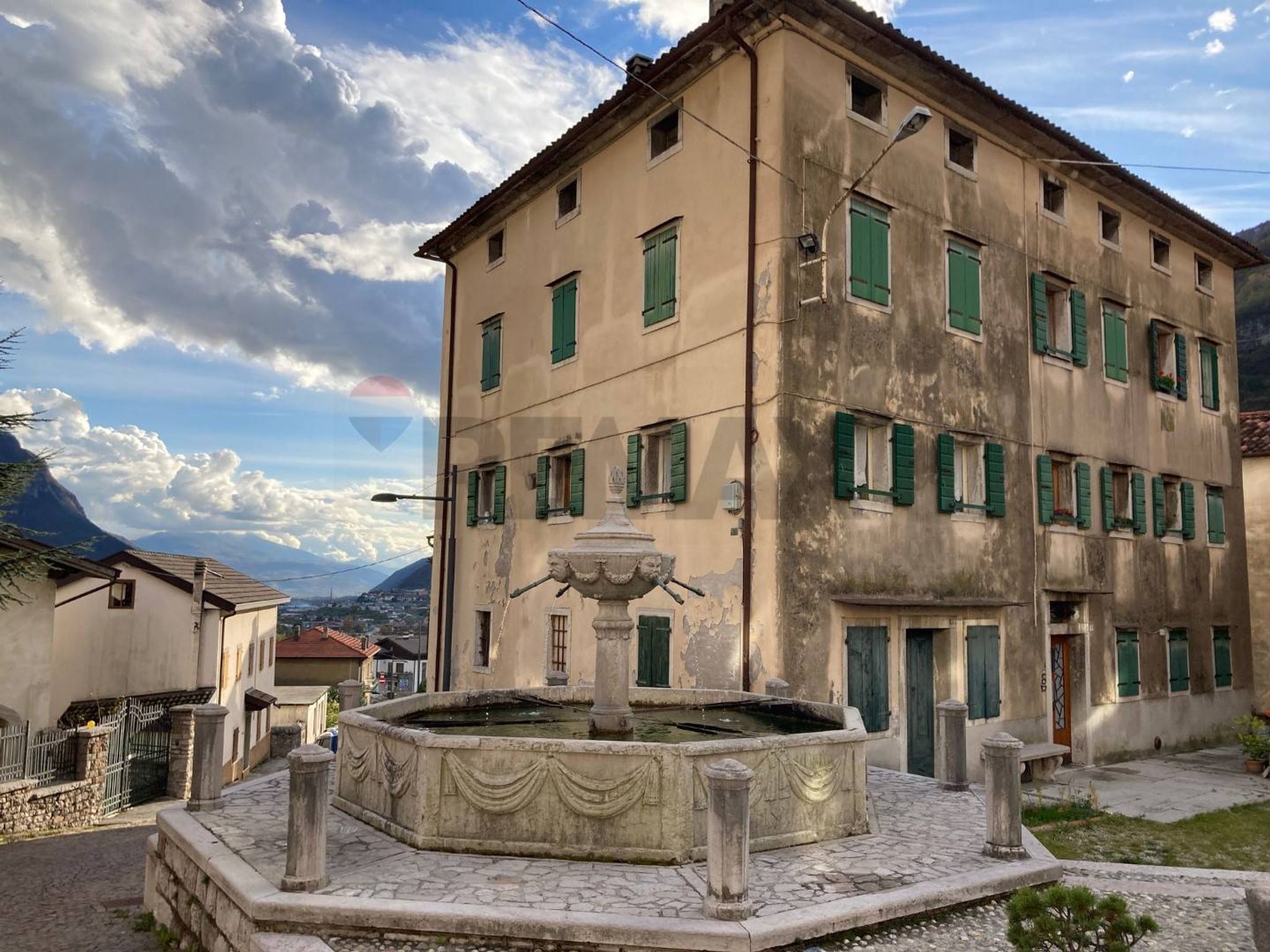 Edificio all'aperto