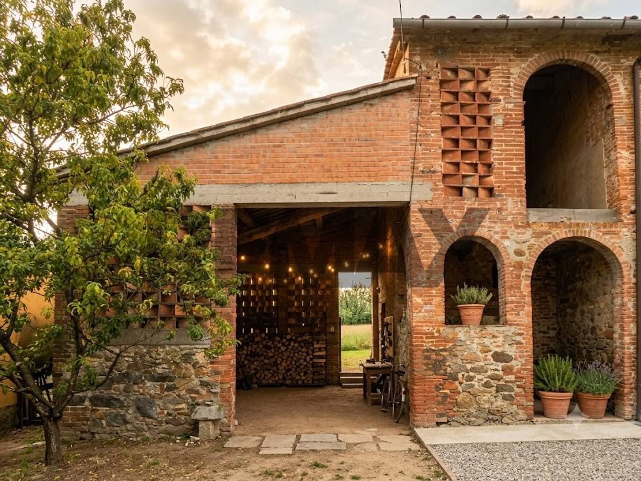 Casa all'aperto