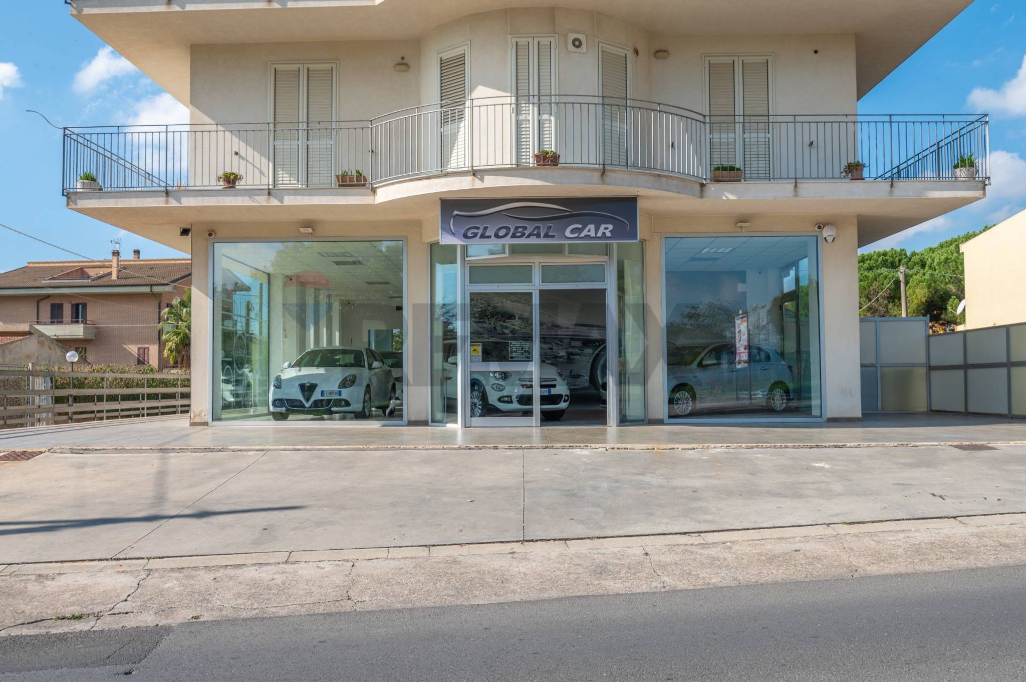 Edificio all'aperto