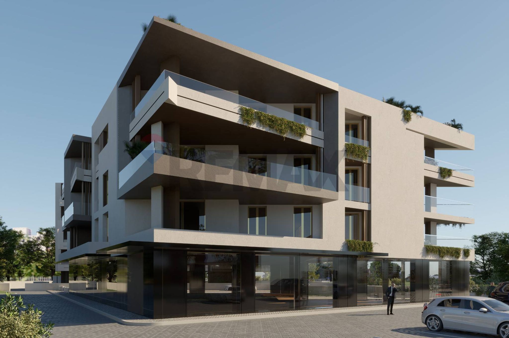 Edificio all'aperto