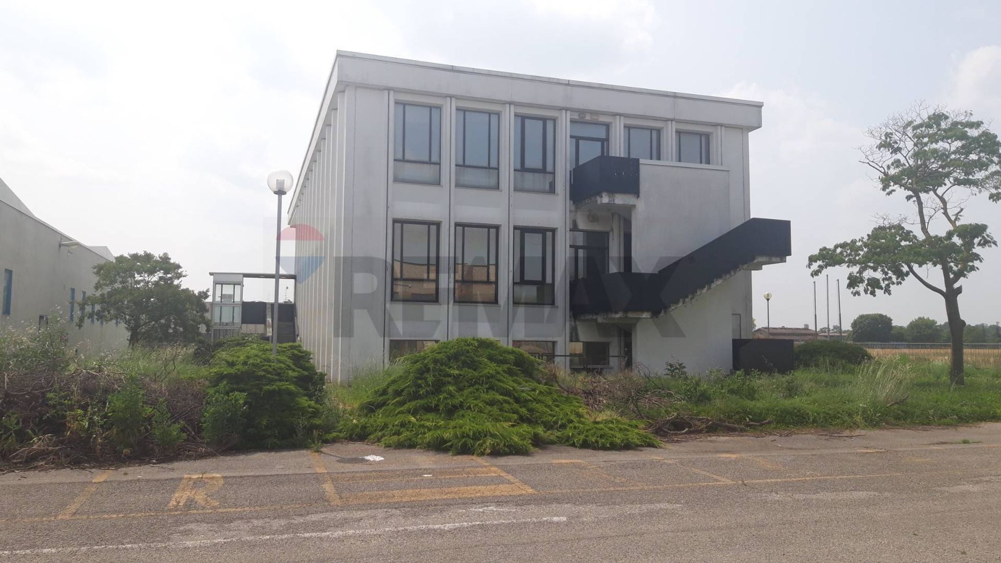 Edificio all'aperto
