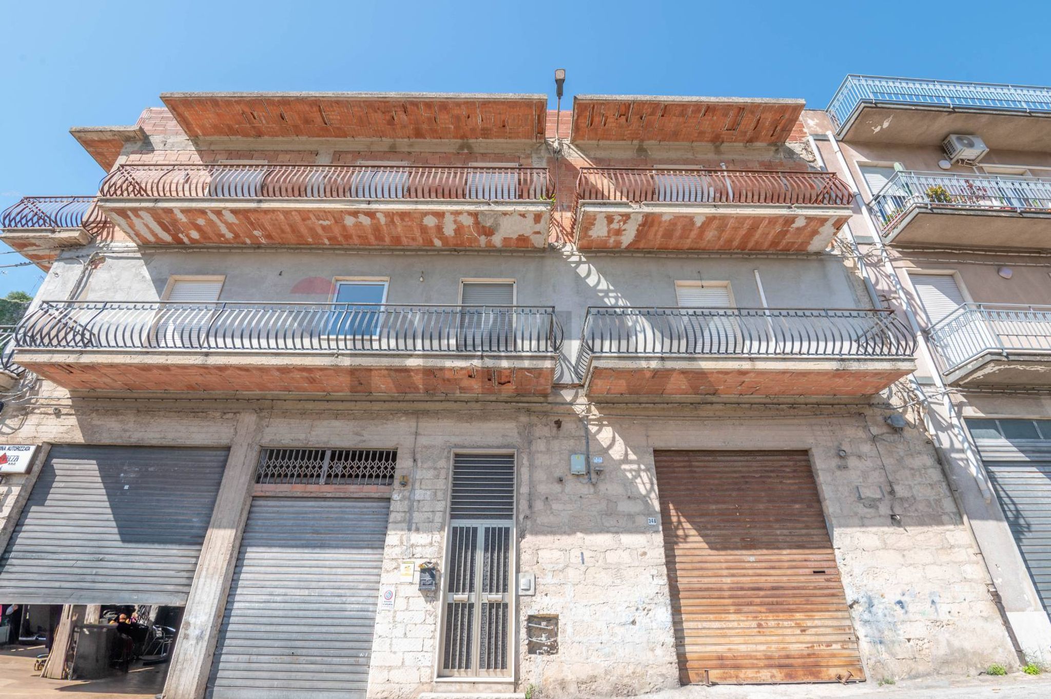 Edificio all'aperto
