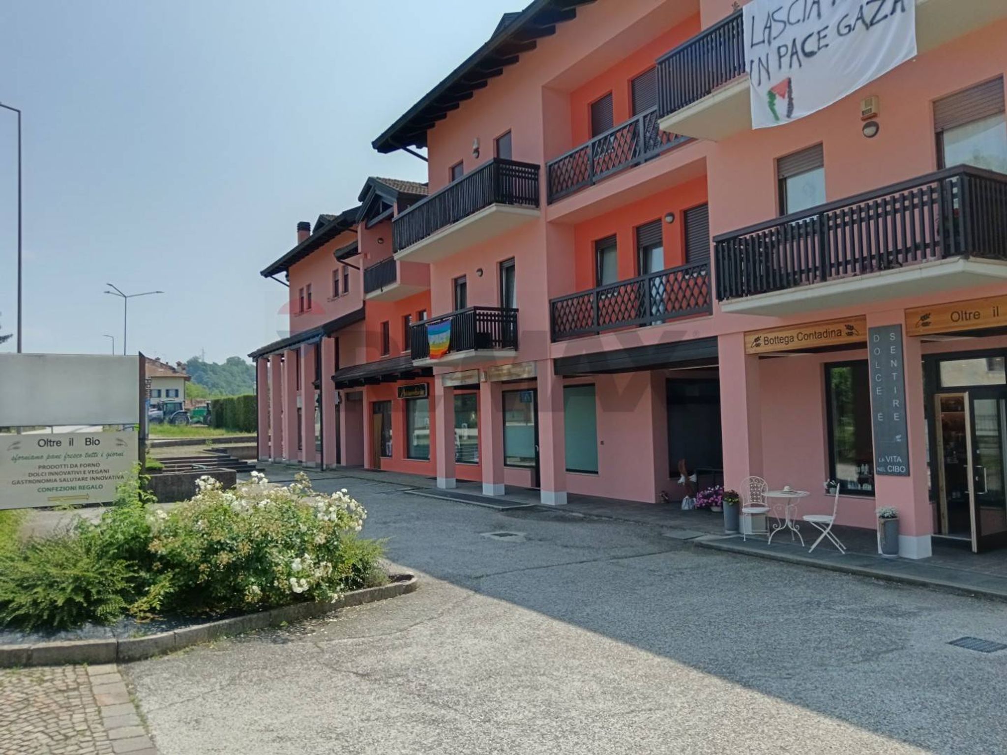 Edificio all'aperto