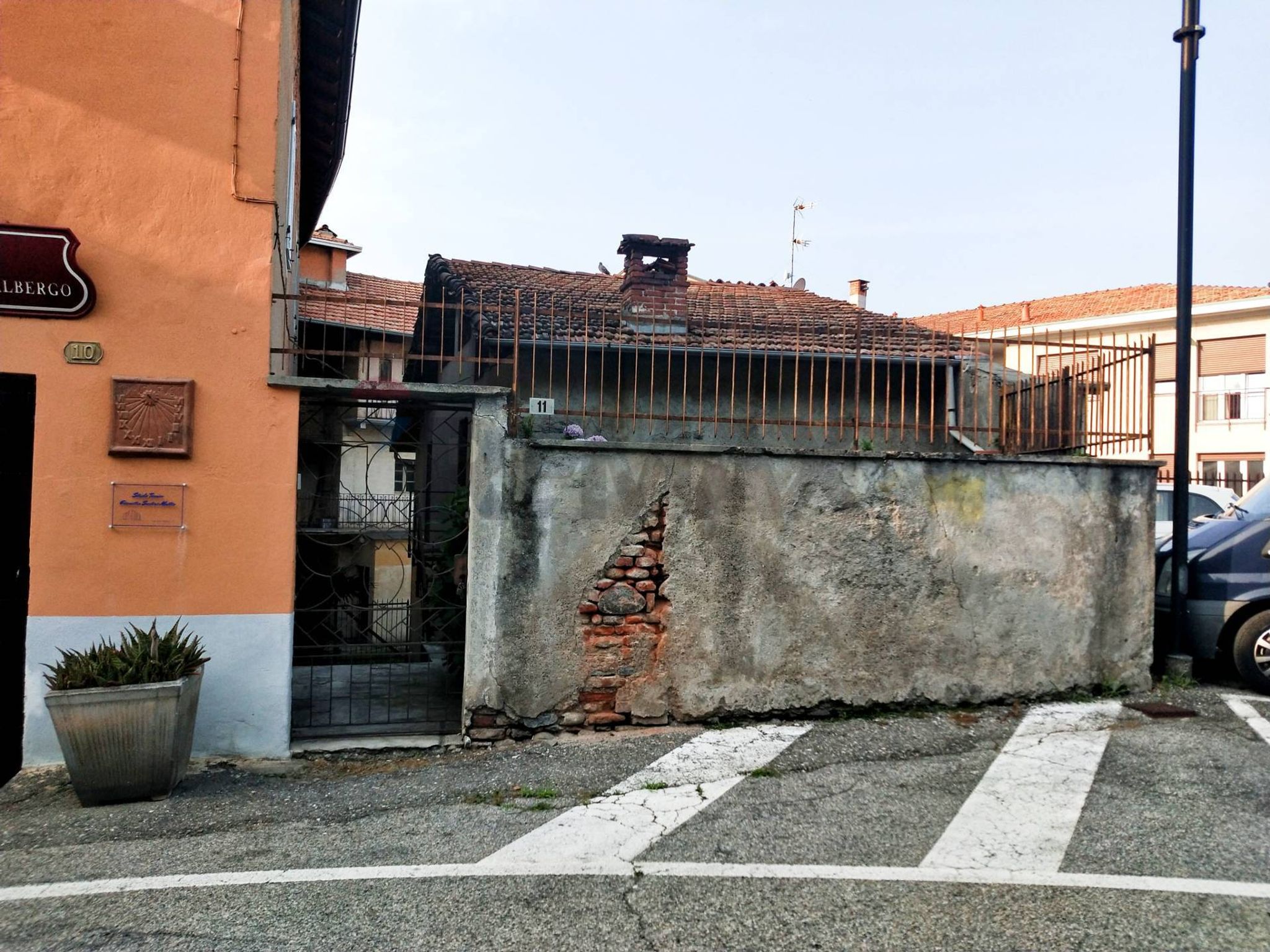 Edificio all'aperto