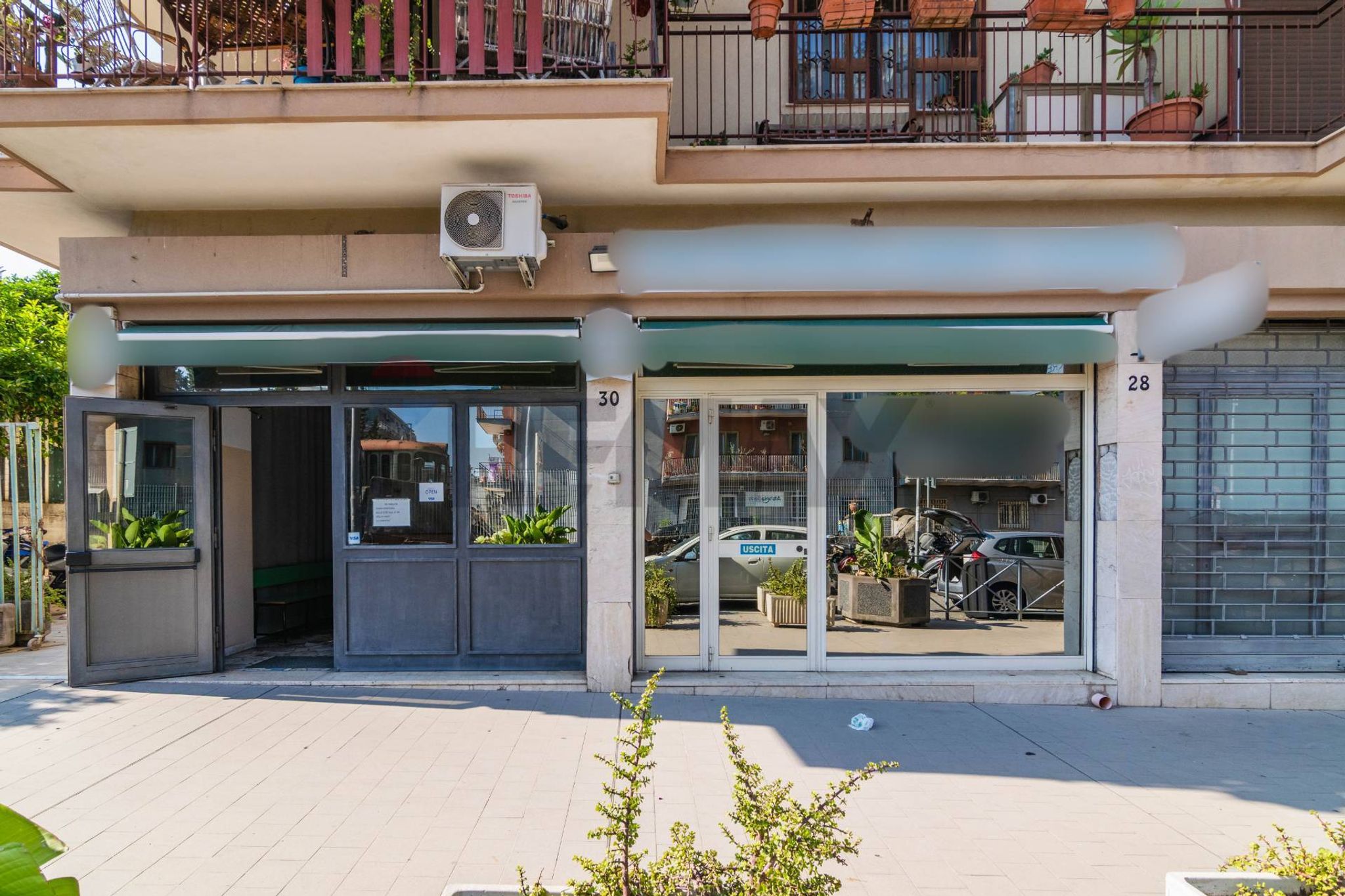 Edificio all'aperto