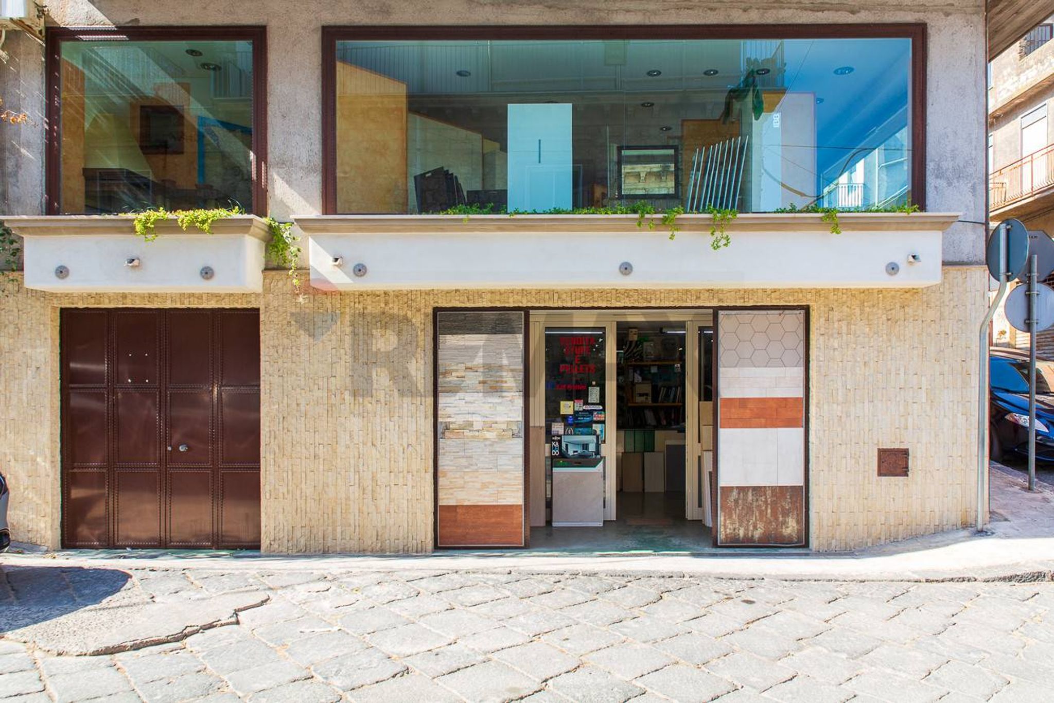 Edificio all'aperto