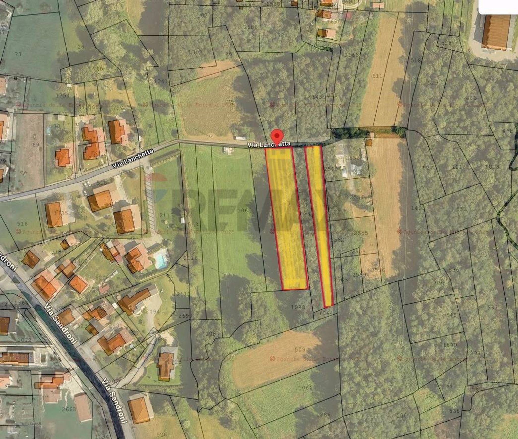 Posizione della mappa