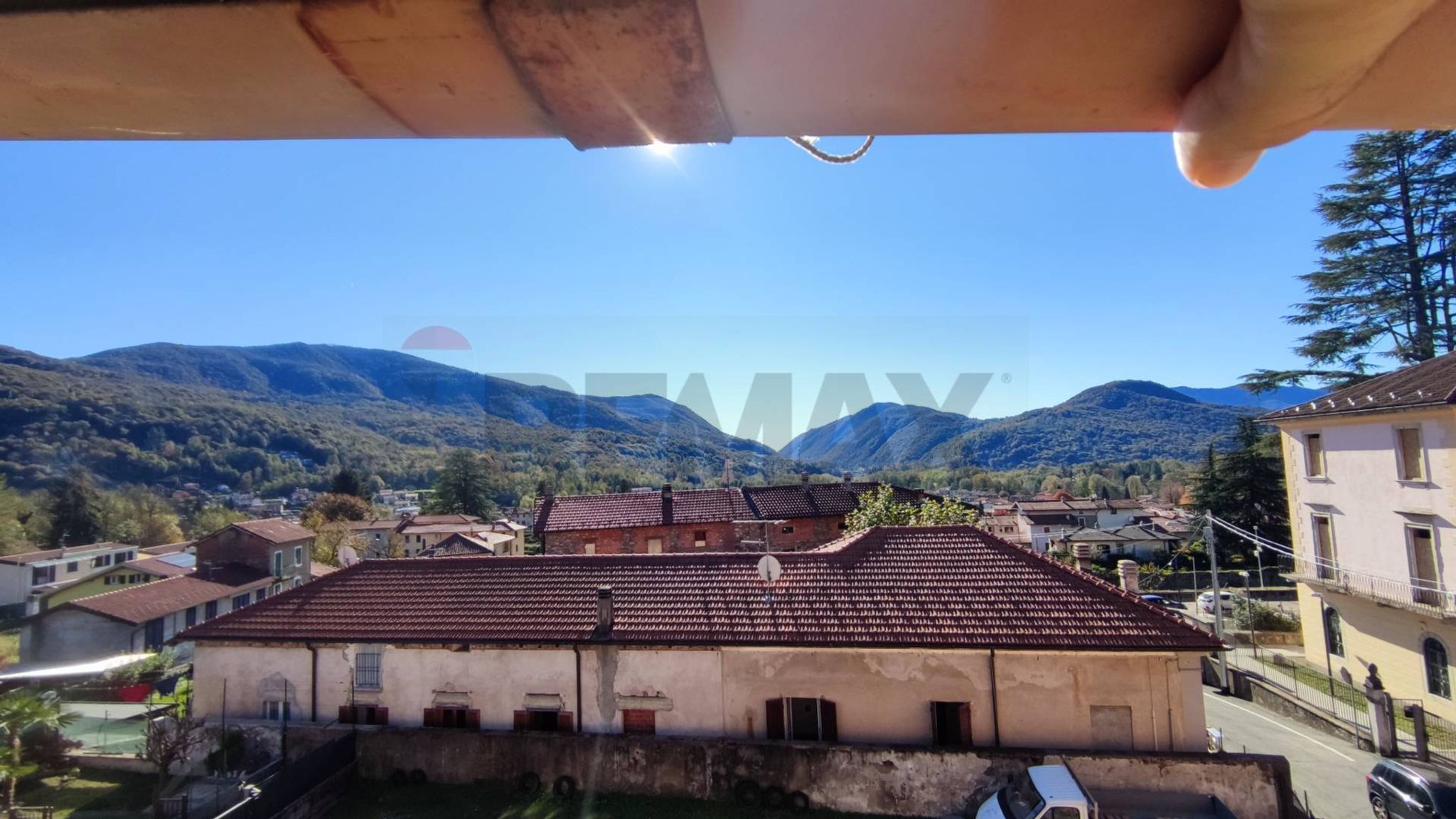 Vista delle montagne
