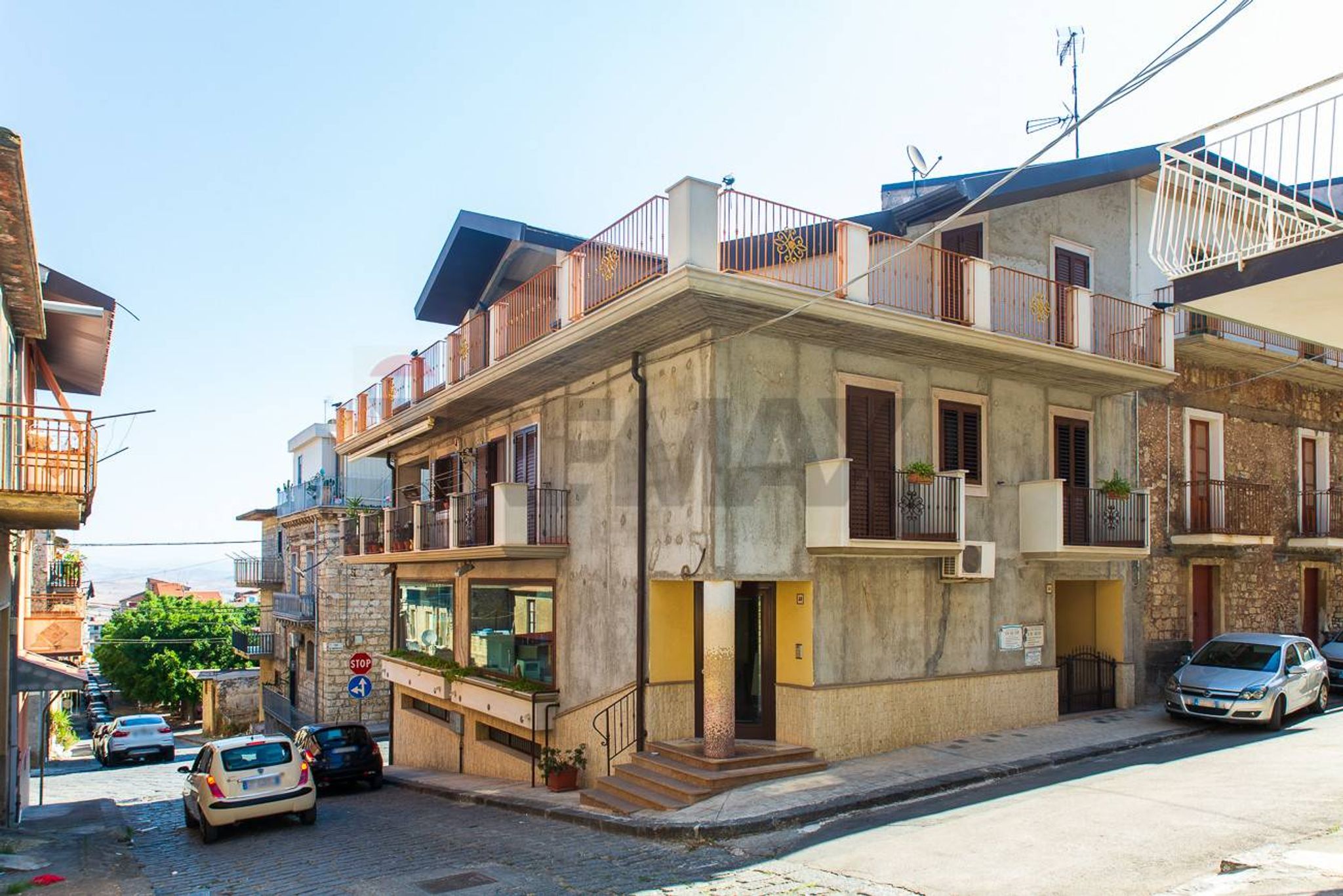 Edificio all'aperto