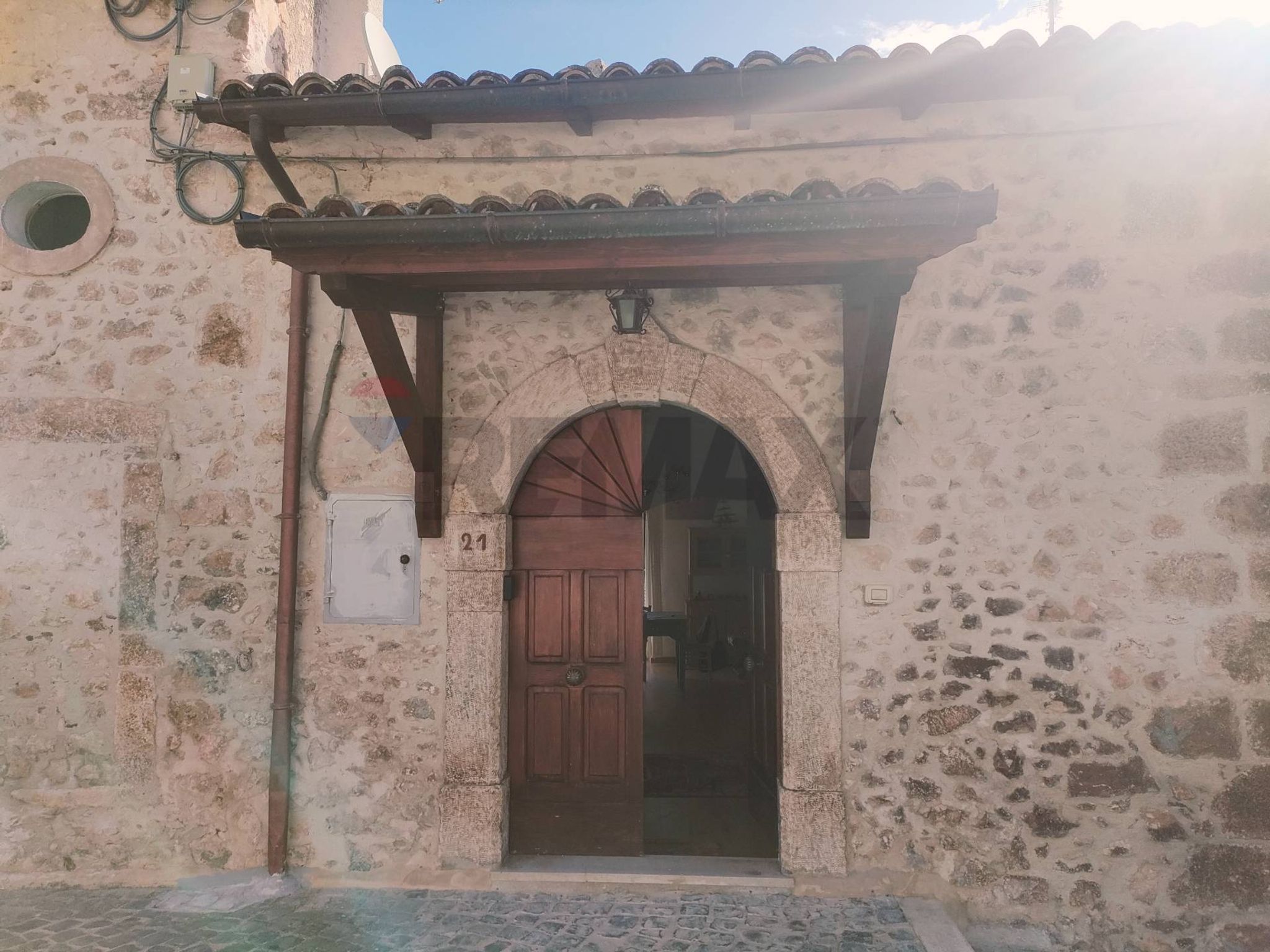 Edificio all'aperto