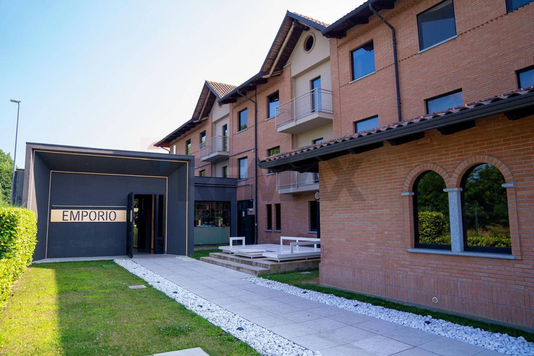 Edificio all'aperto