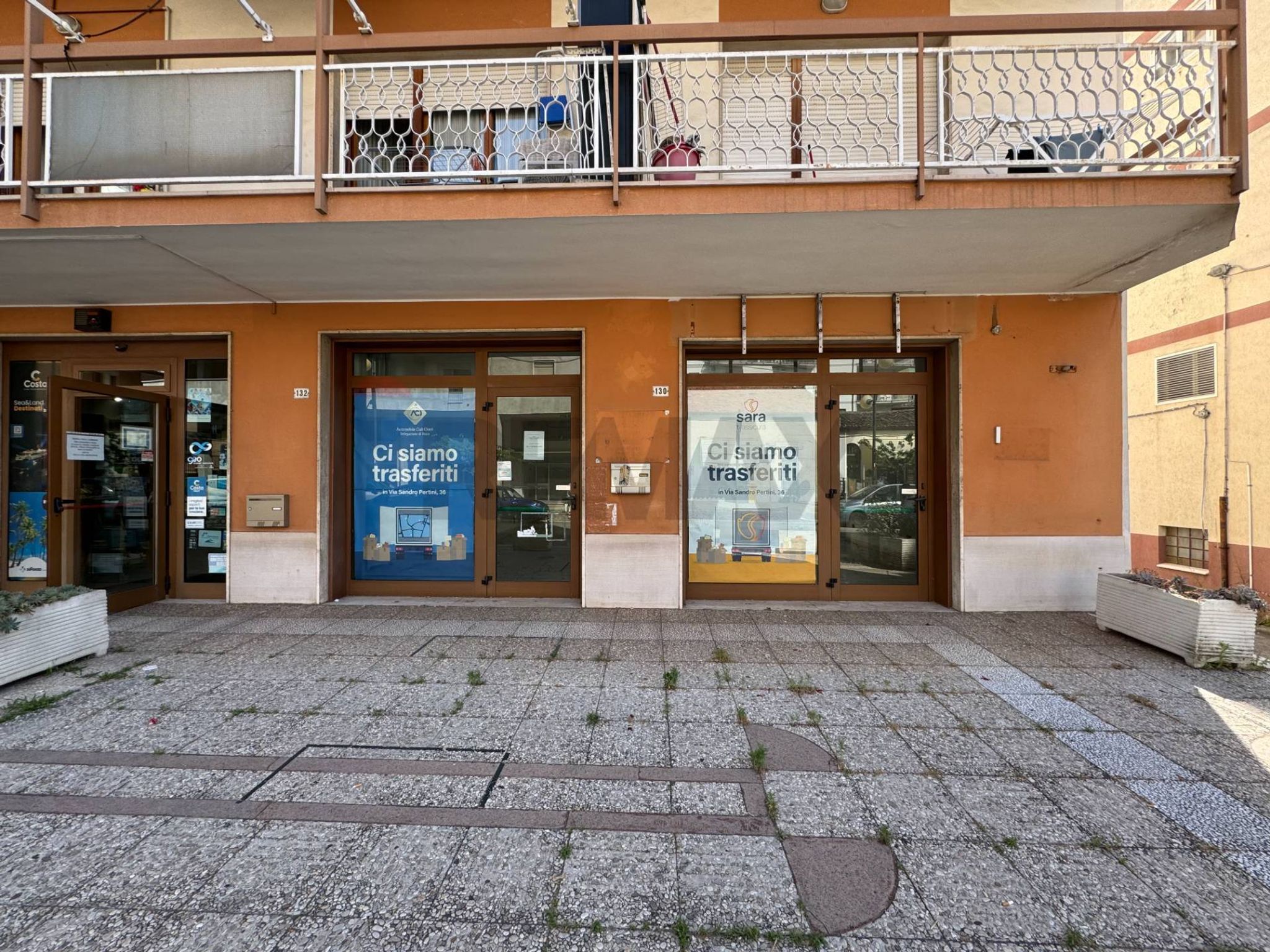 Edificio all'aperto