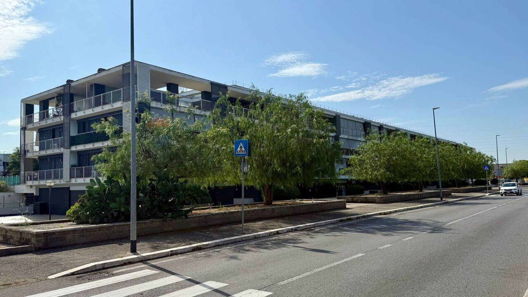 Edificio all'aperto