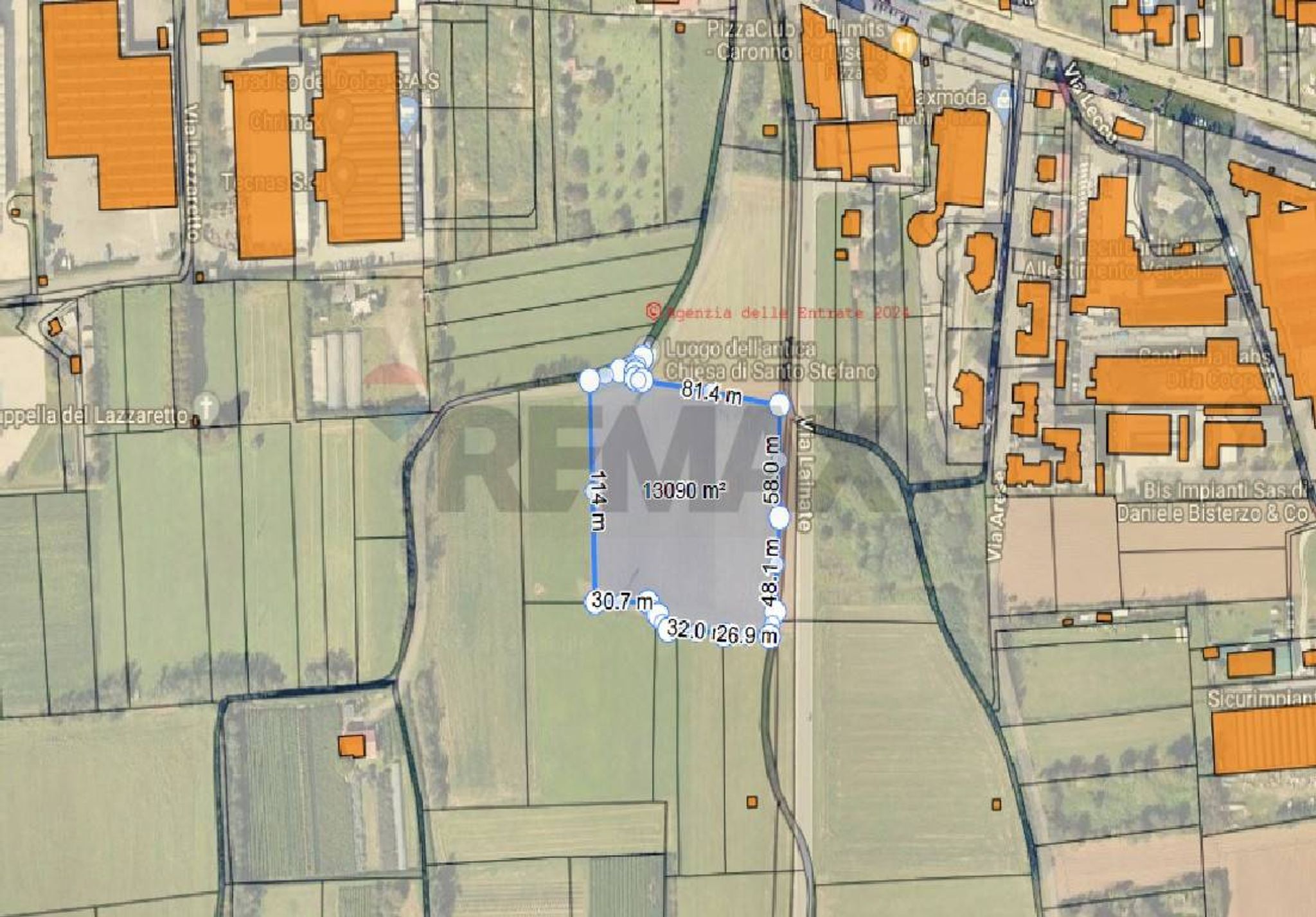 Posizione della mappa
