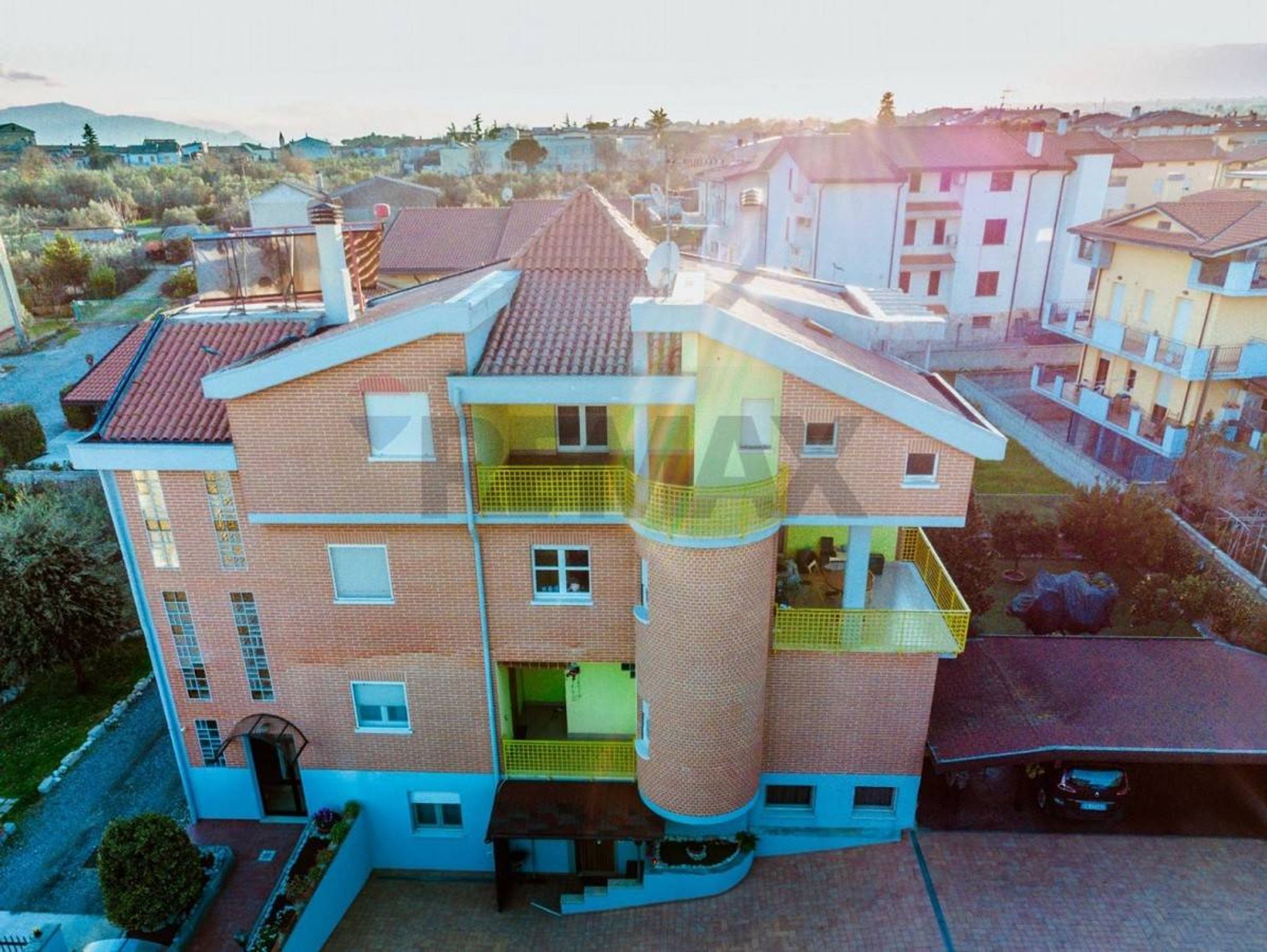 Edificio all'aperto