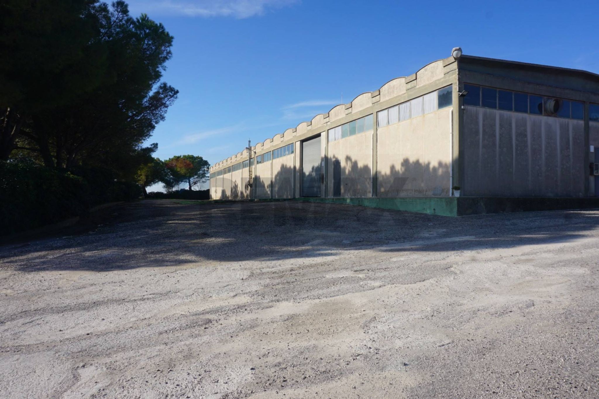 Edificio all'aperto