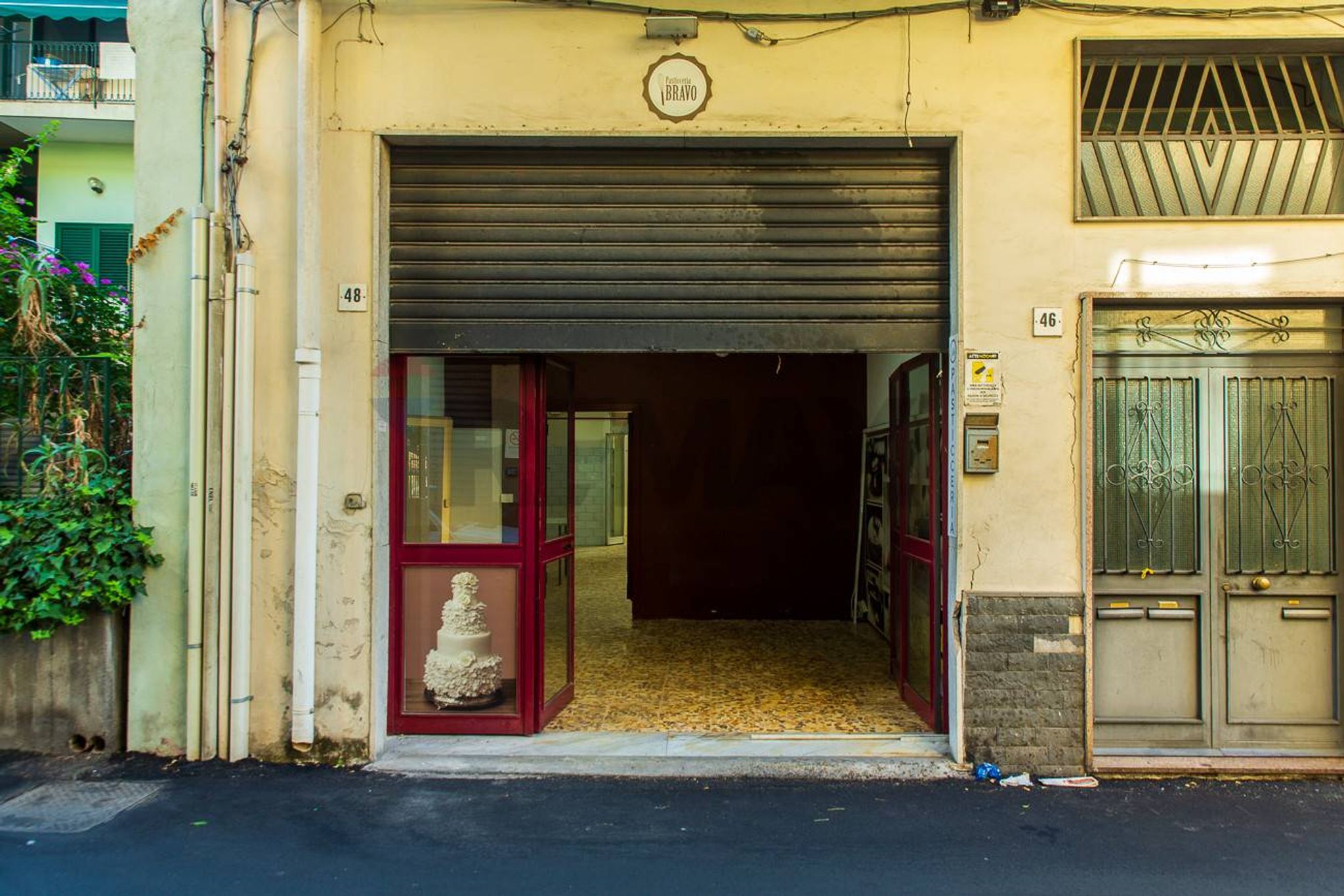 Edificio all'aperto