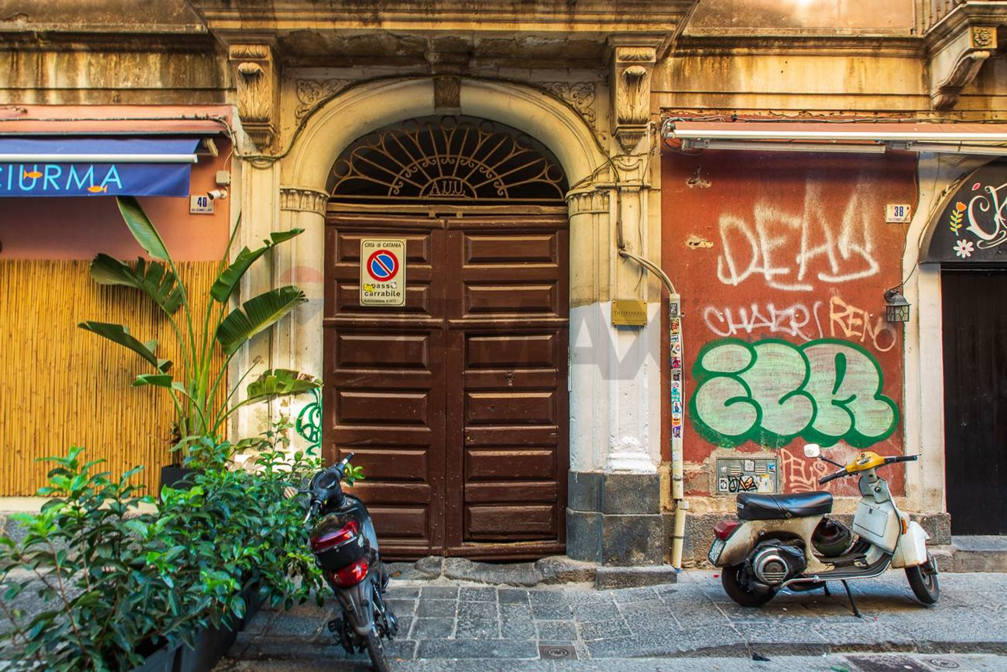 Edificio all'aperto