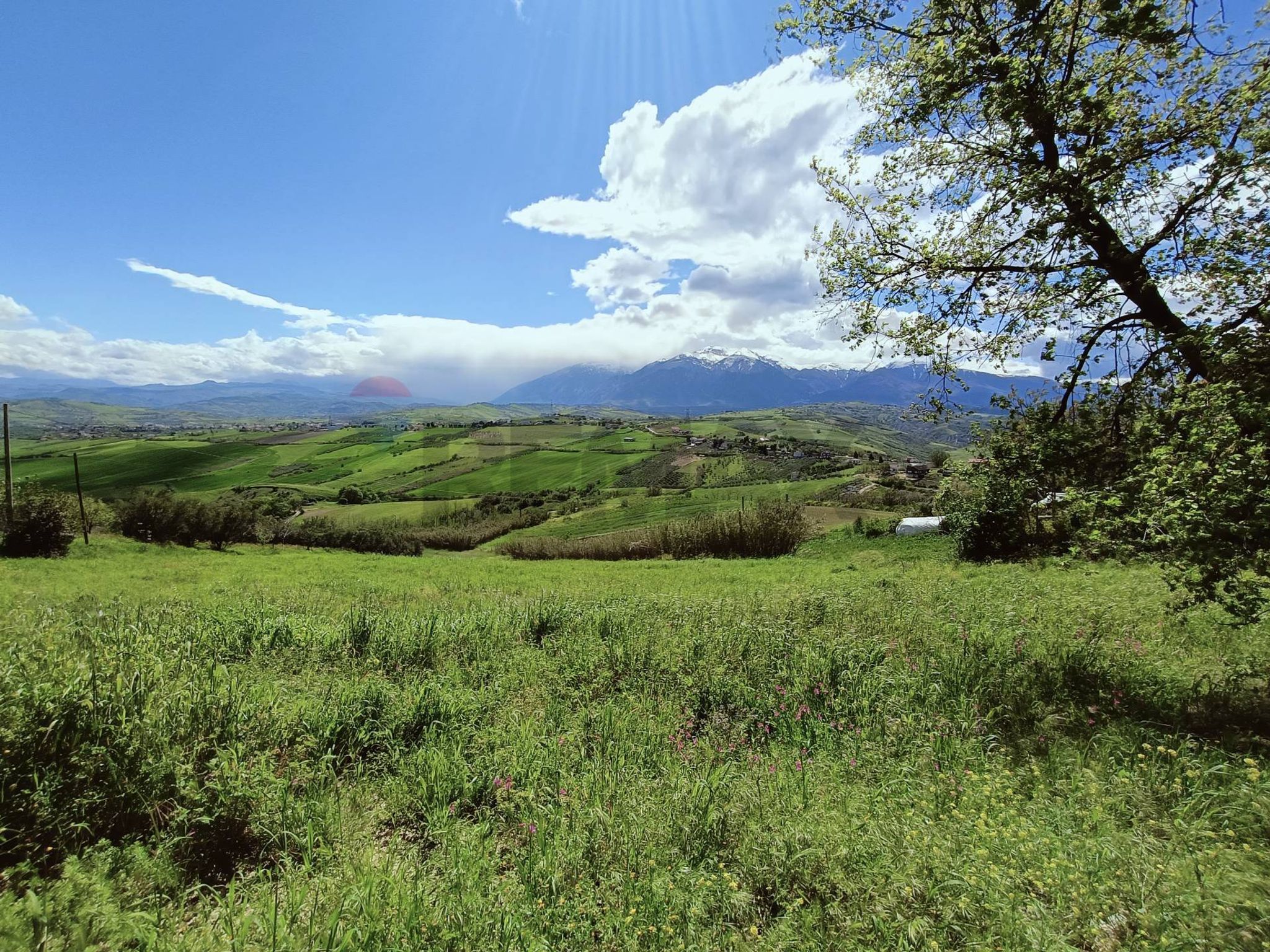 Vista delle montagne