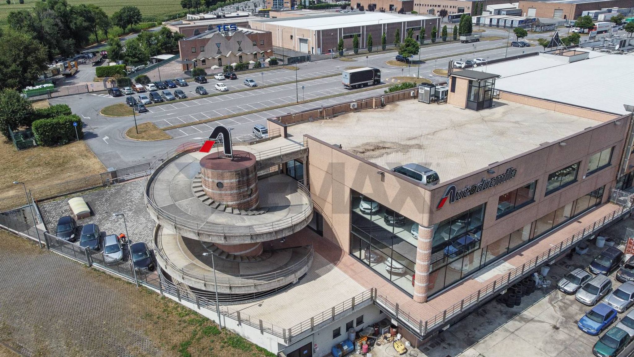 Edificio all'aperto