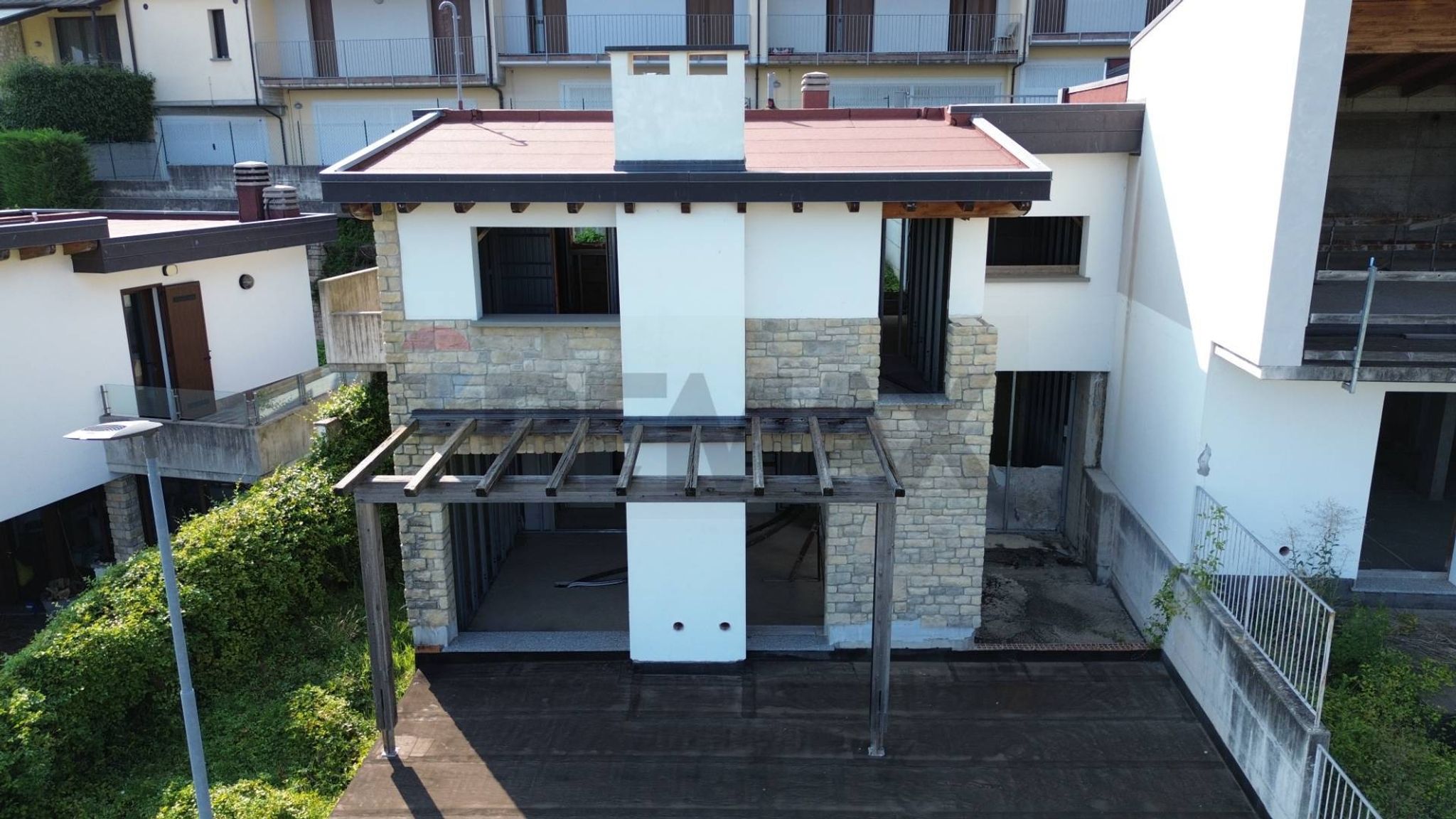 Edificio all'aperto