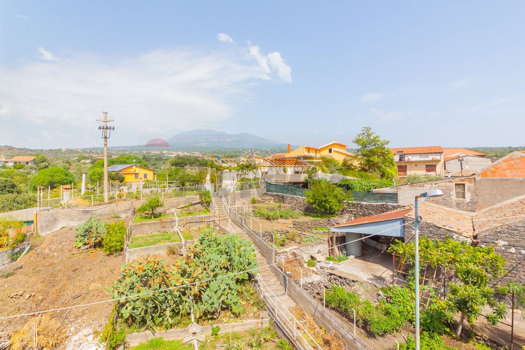 Vista delle montagne