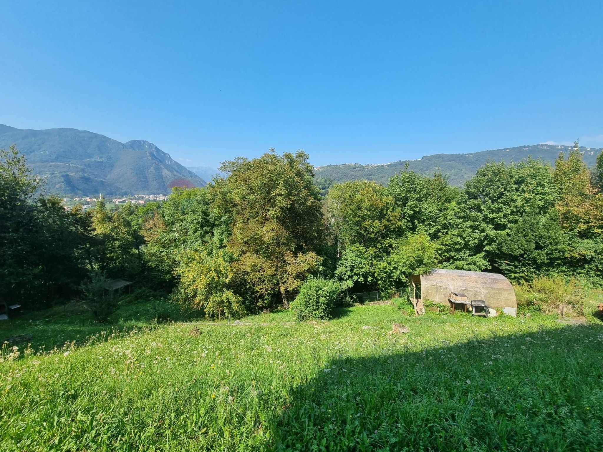 Vista delle montagne