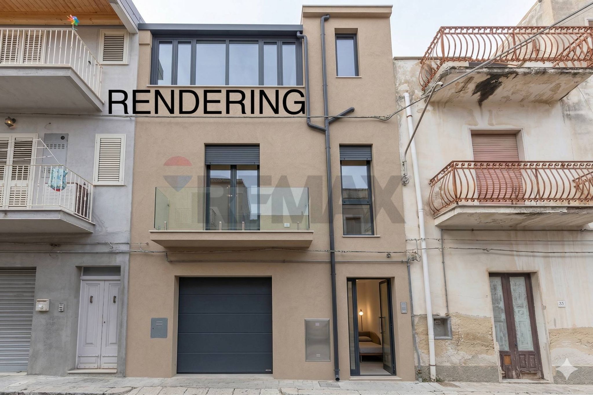 Edificio all'aperto
