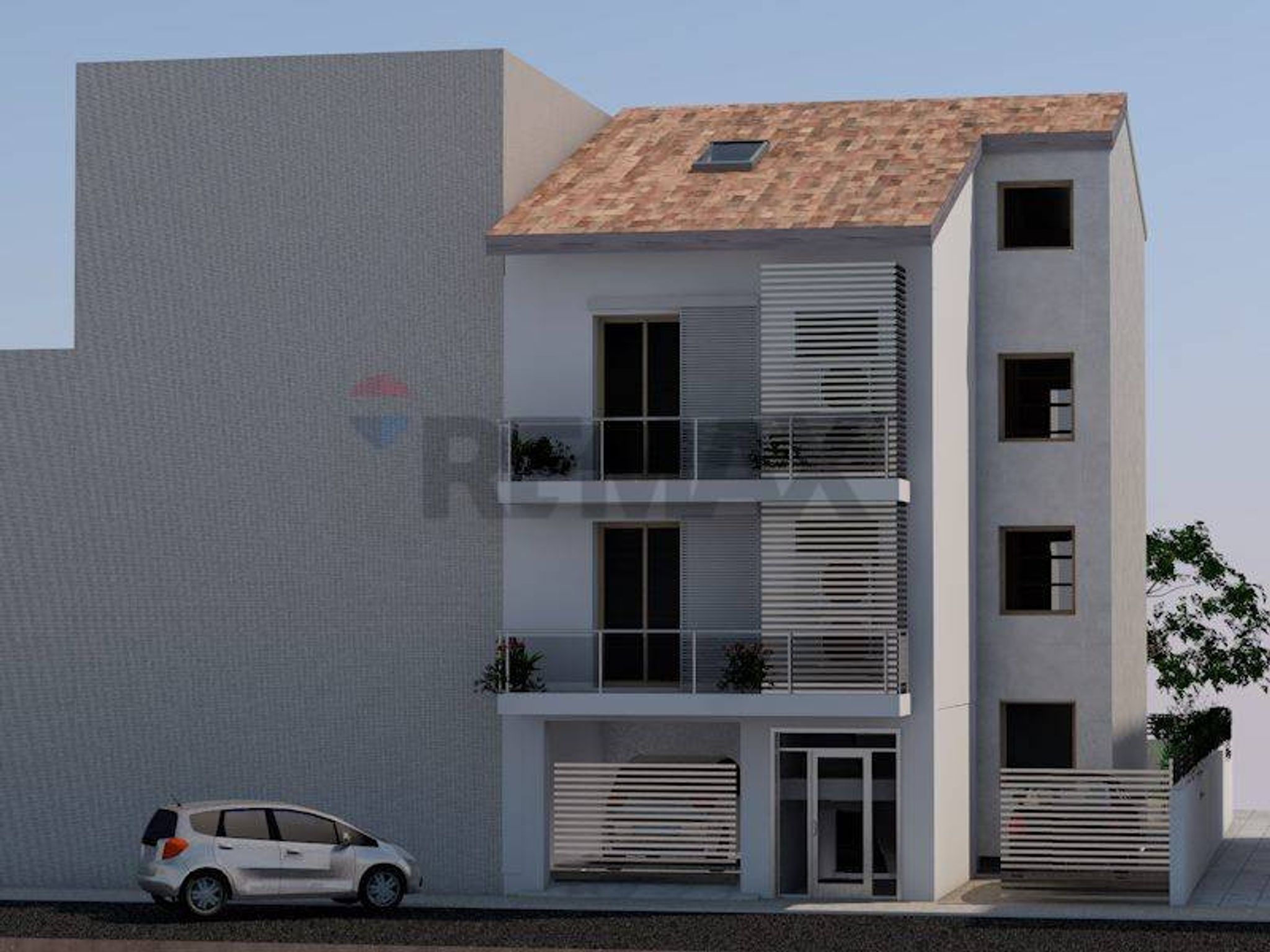 Edificio all'aperto