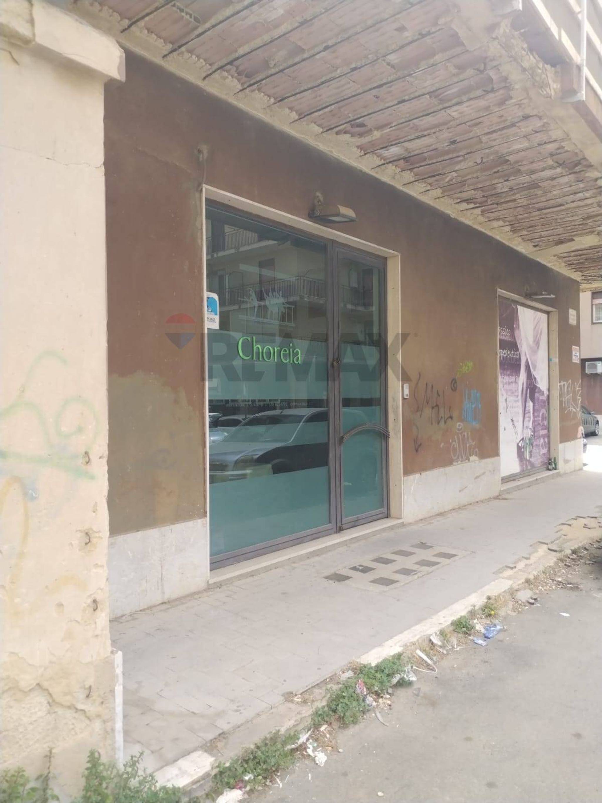 Edificio all'aperto