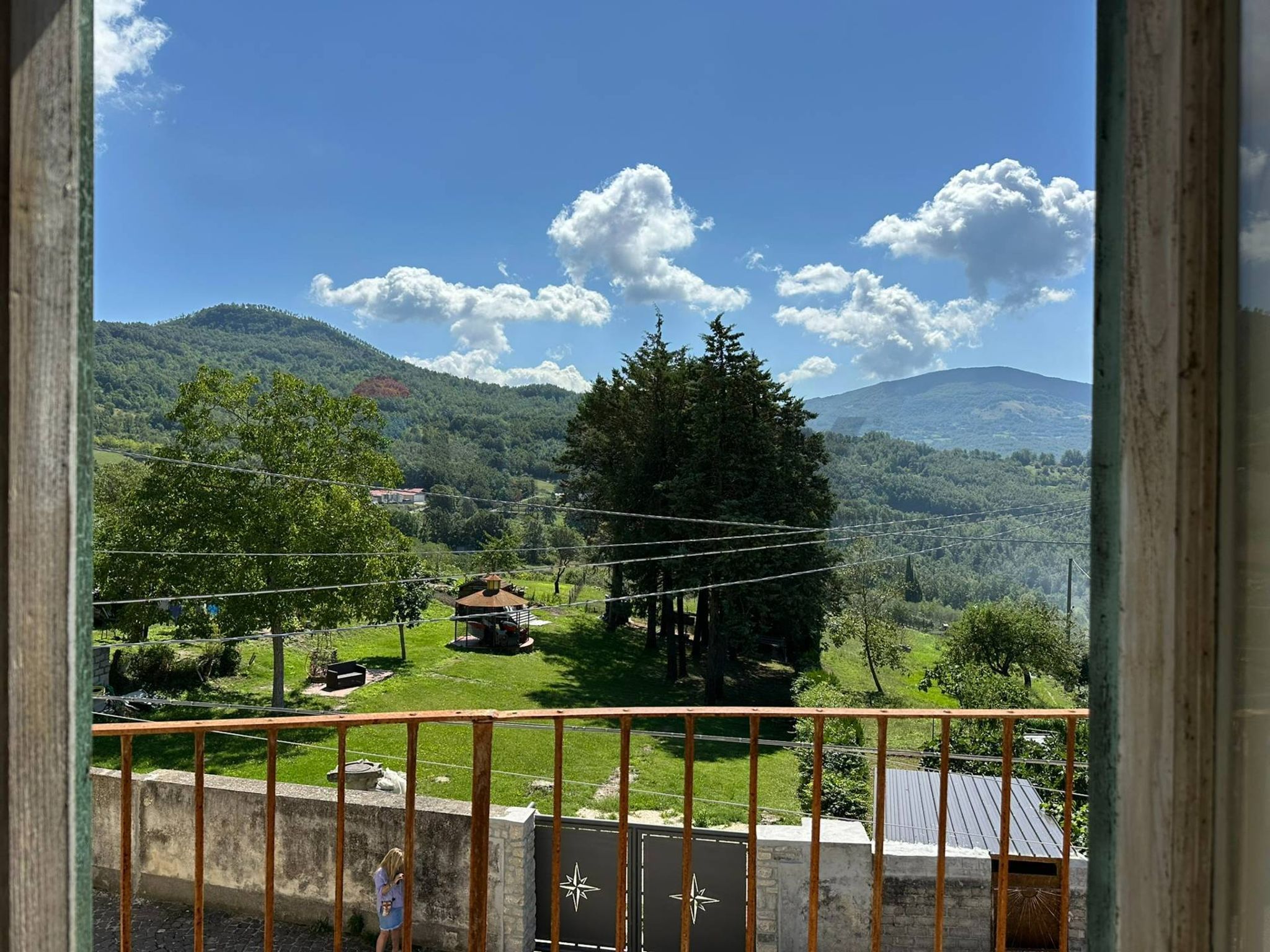 Vista delle montagne