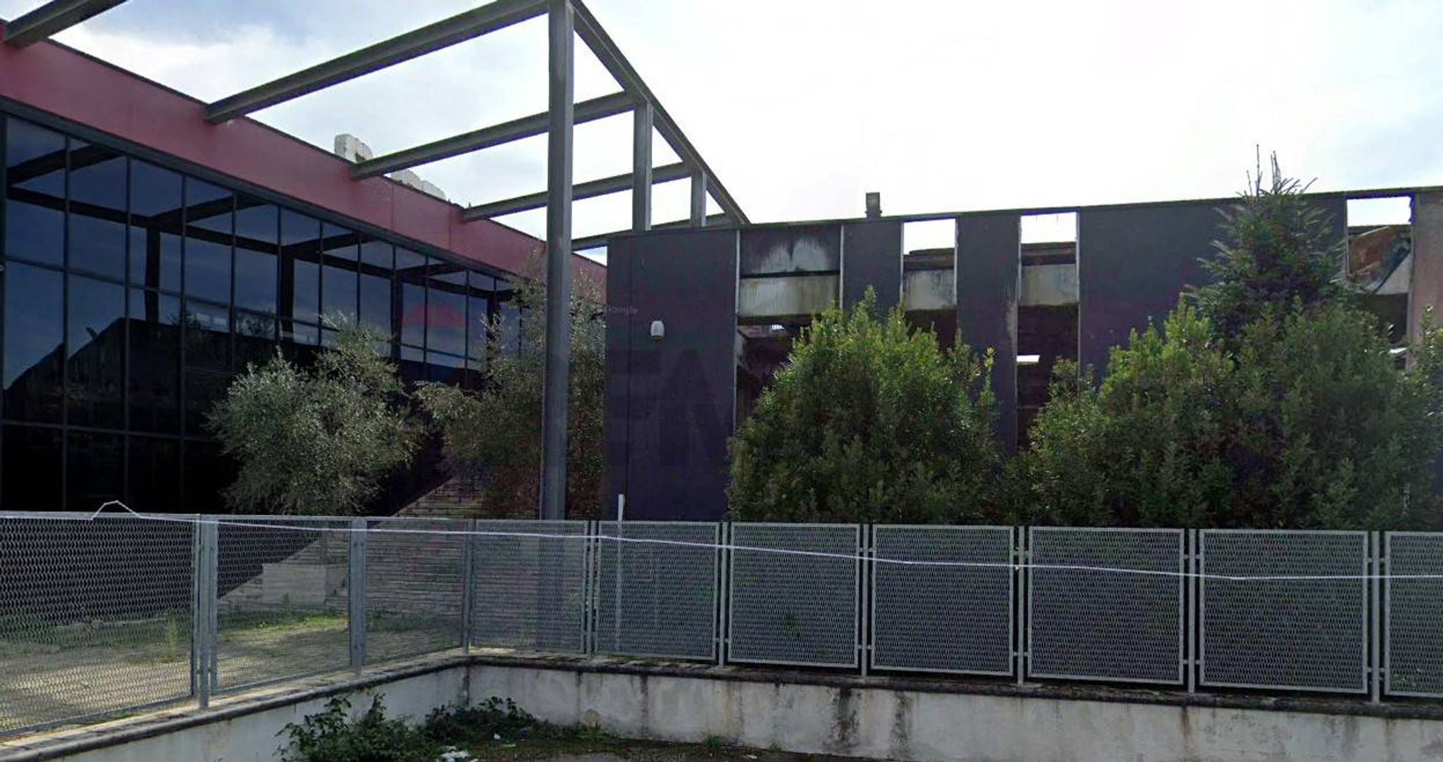 Edificio all'aperto
