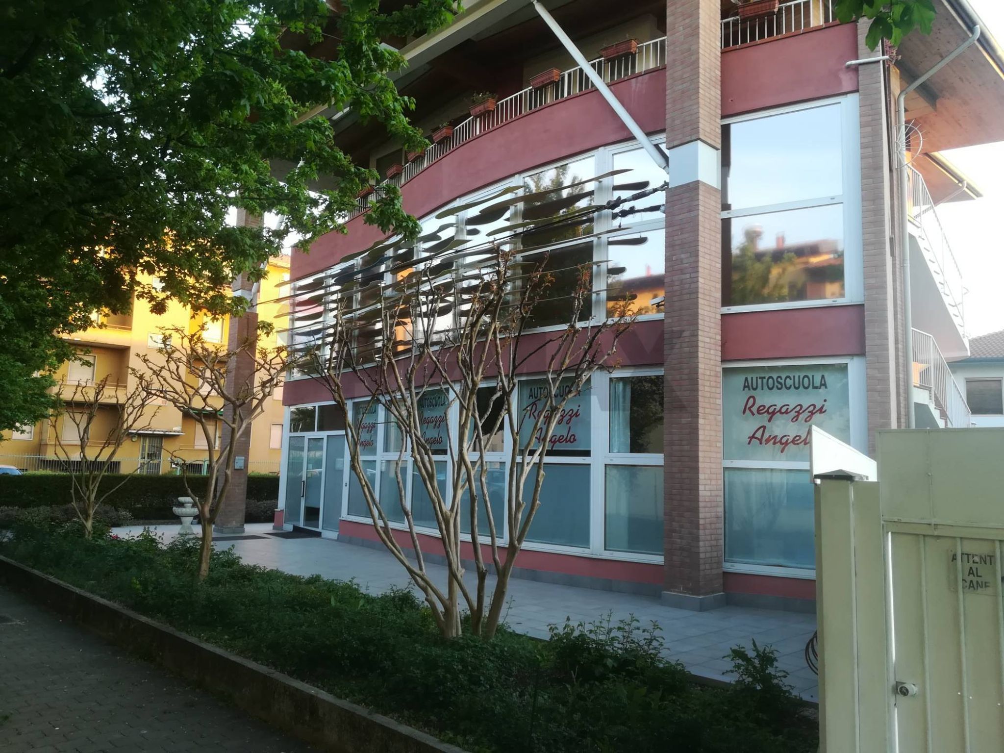 Edificio all'aperto