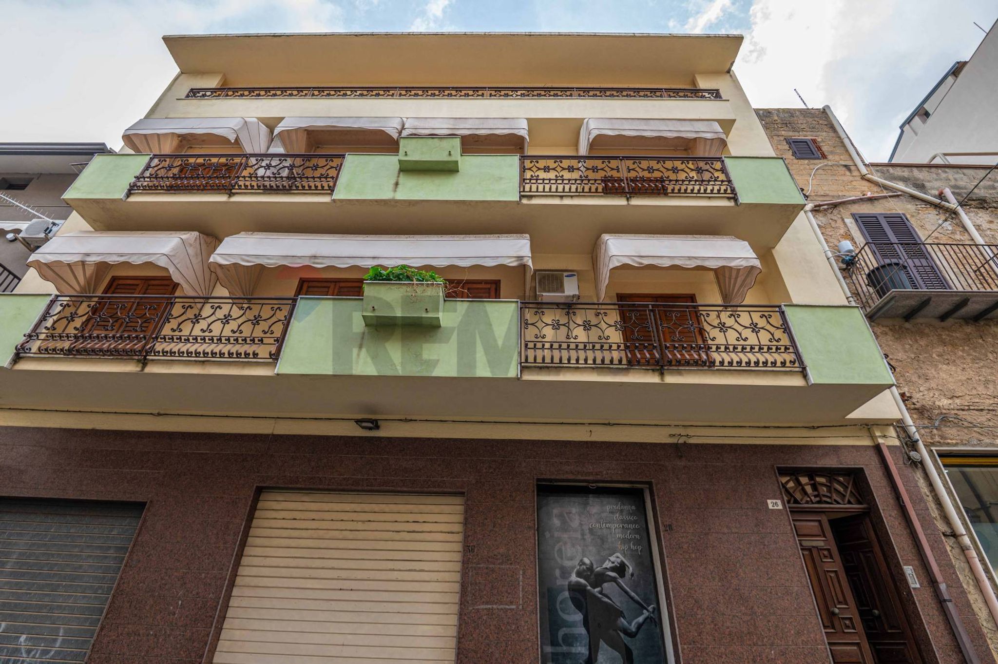 Edificio all'aperto