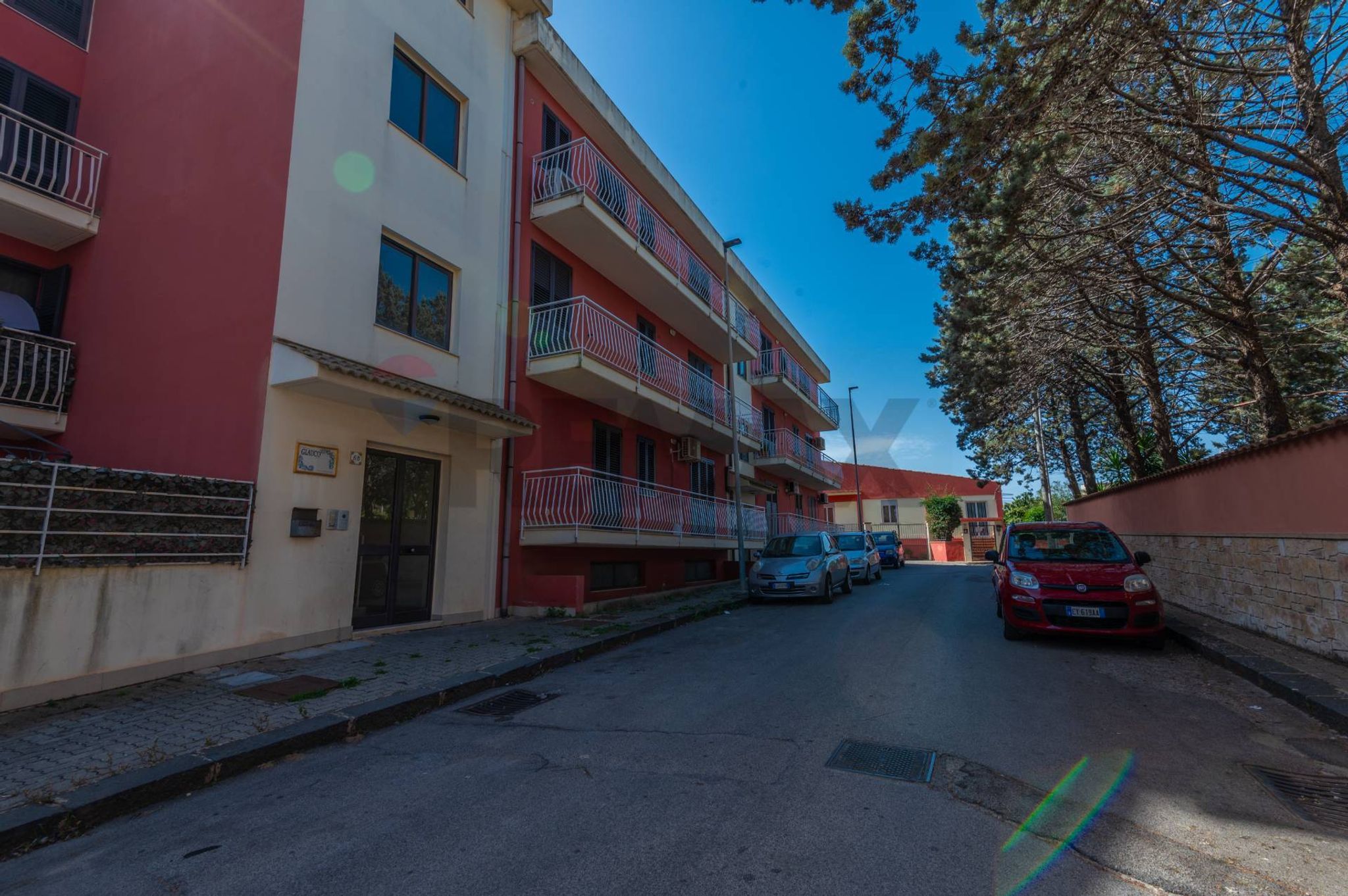 Edificio all'aperto