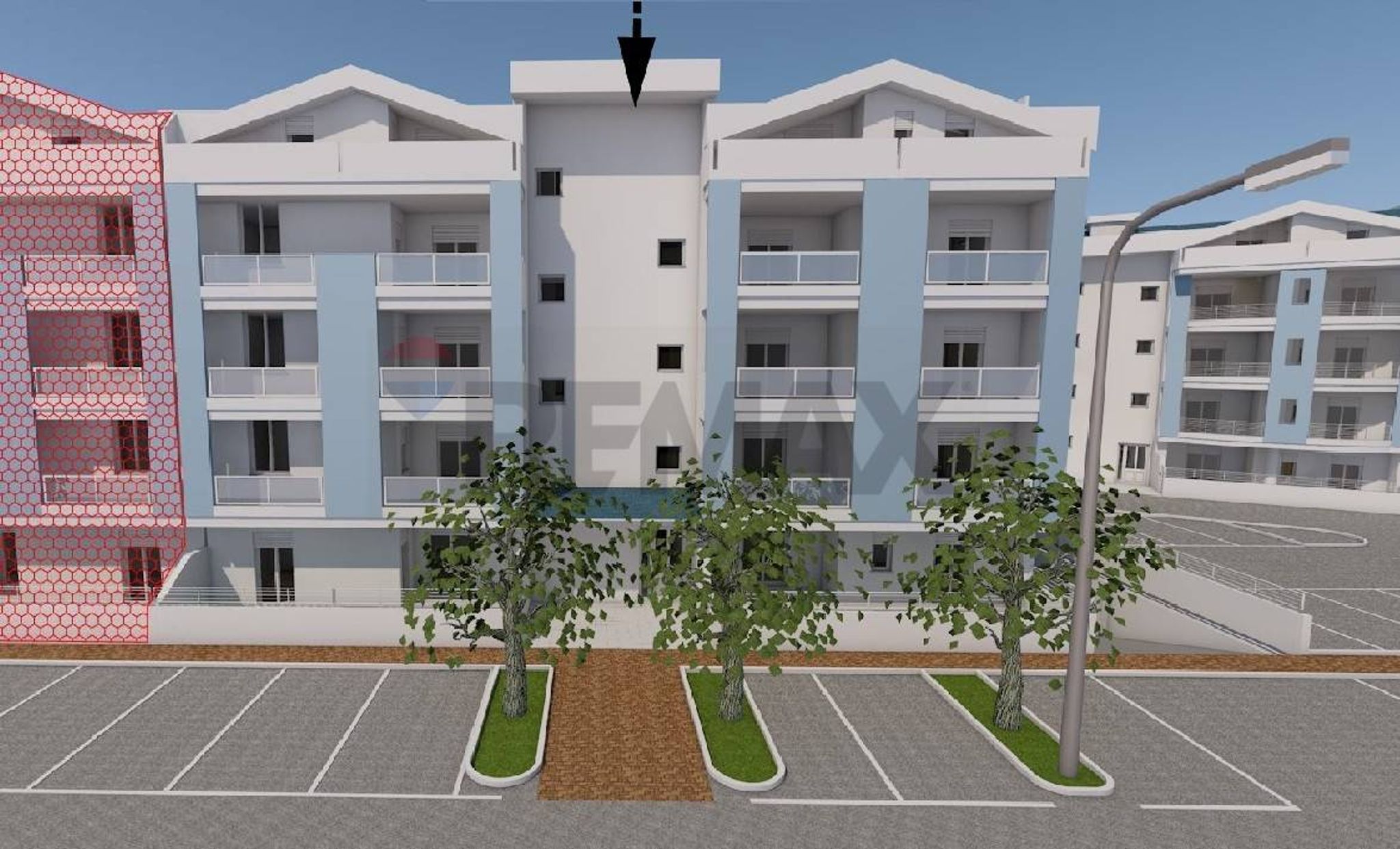 Edificio all'aperto