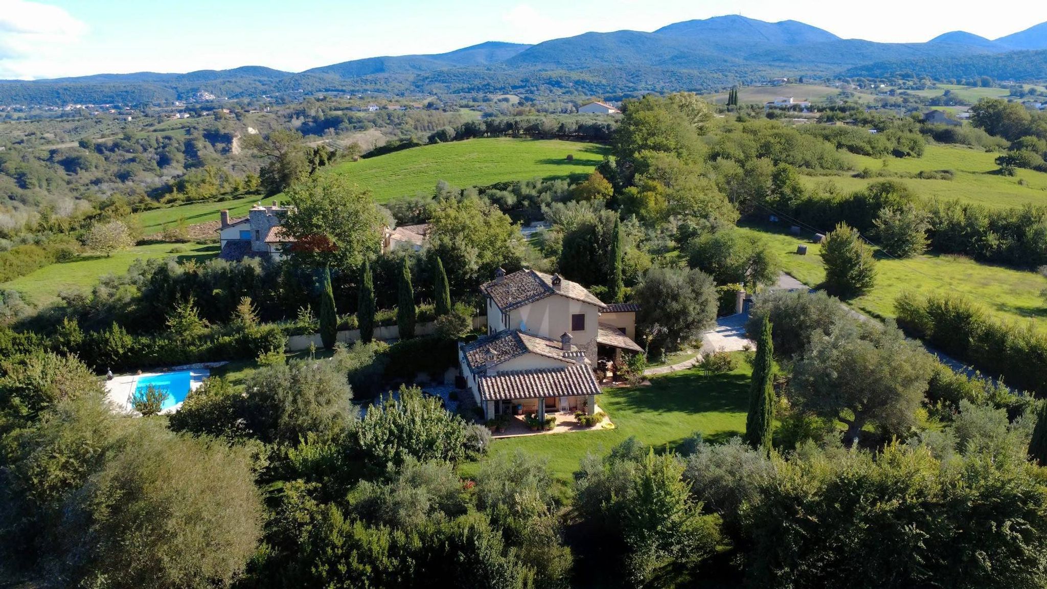 Vista delle montagne