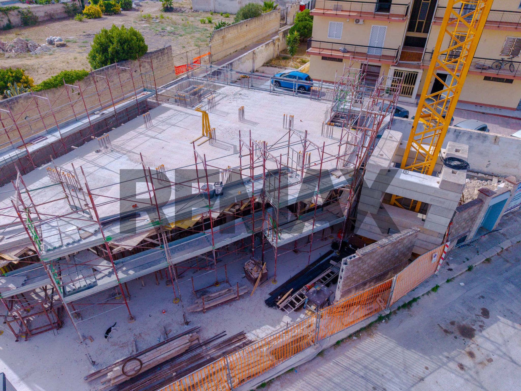 Edificio all'aperto
