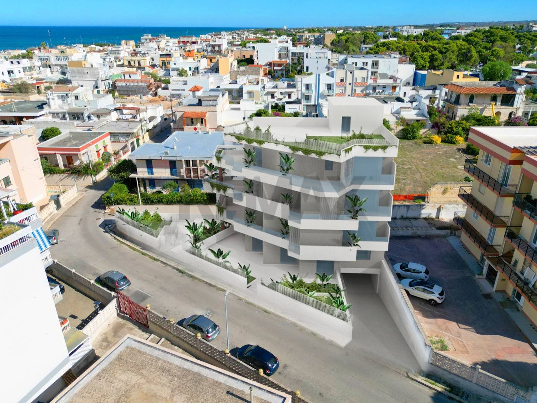 Edificio all'aperto