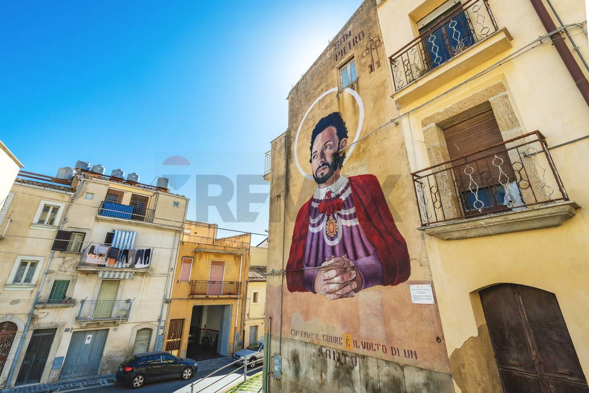 Edificio all'aperto