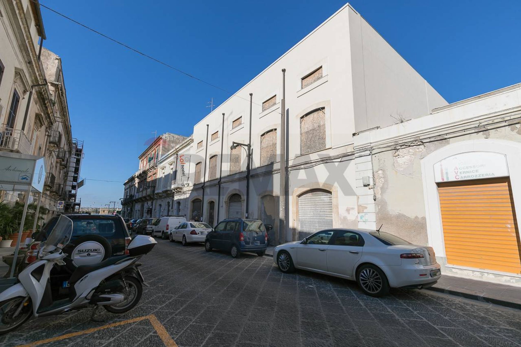 Edificio all'aperto