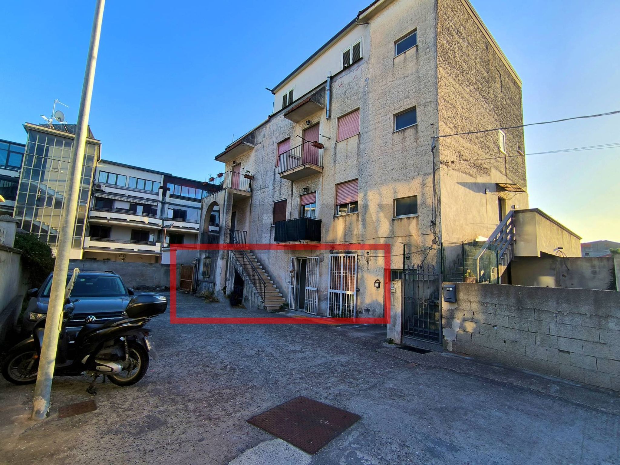 Edificio all'aperto